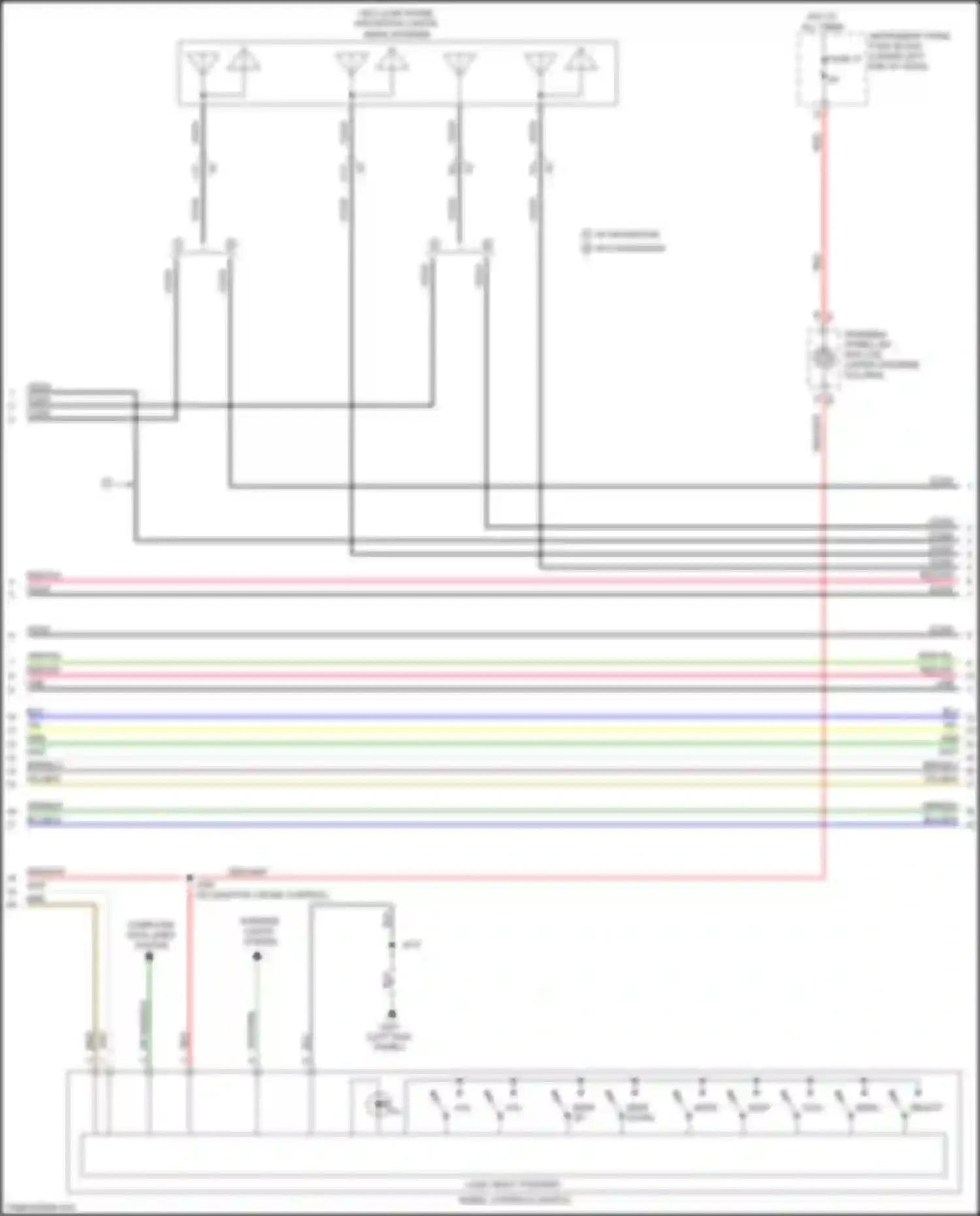 LaCrosse Buick III (2016-2019): Navigation circuit, w/ active noise (2 of 6)