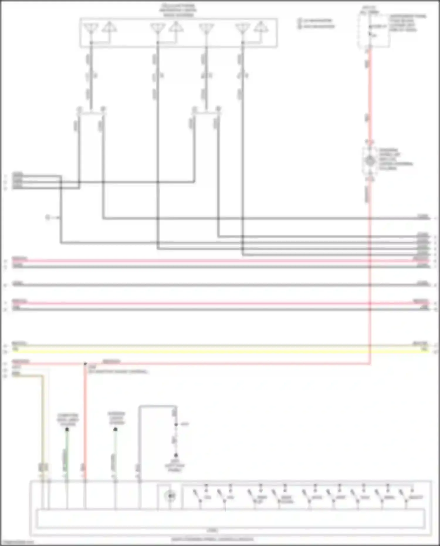LaCrosse Buick III (2016-2019): Navigation circuit, w/o active noise (2 of 6)