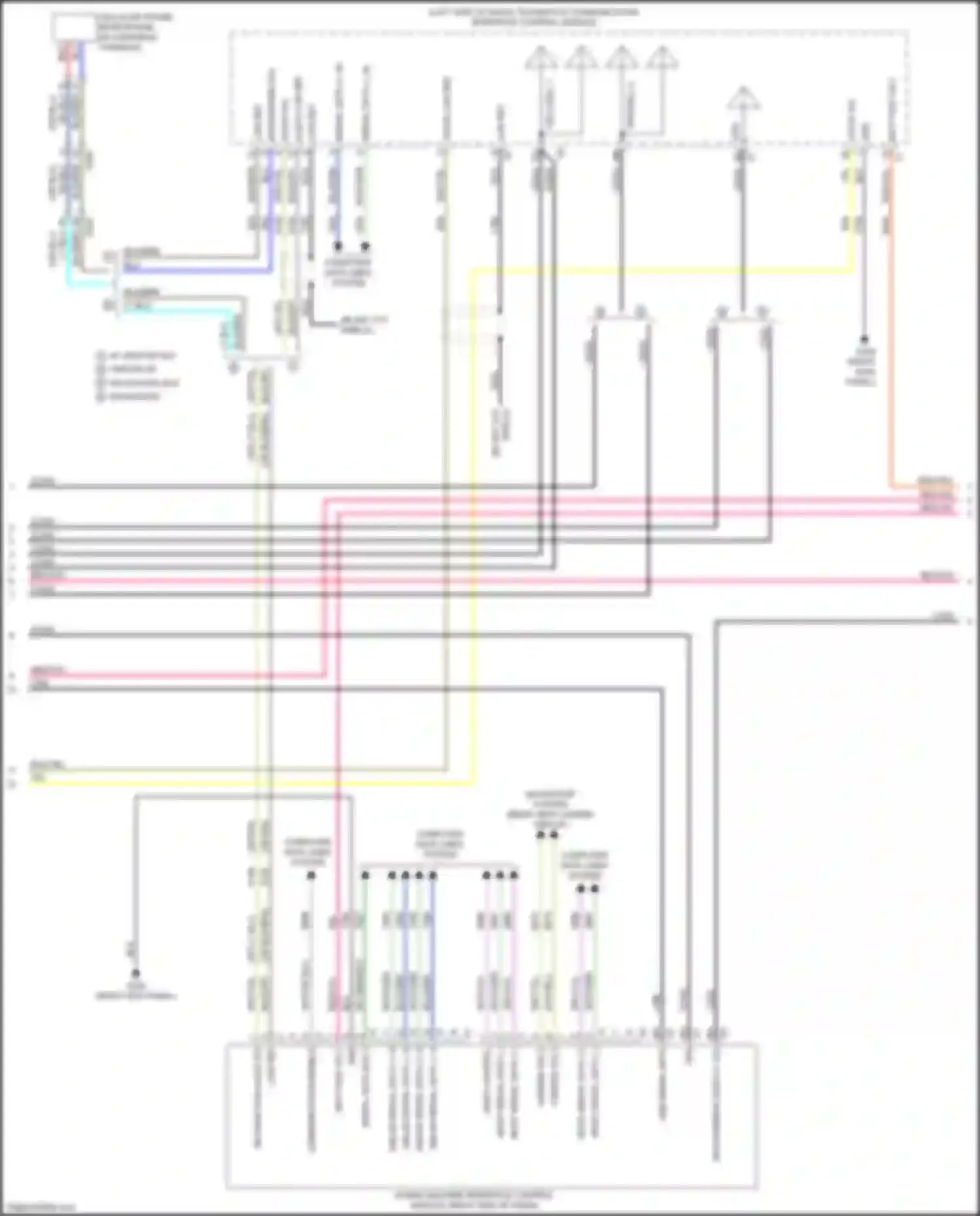 LaCrosse Buick III (2016-2019): Navigation circuit, w/o active noise (3 of 6)