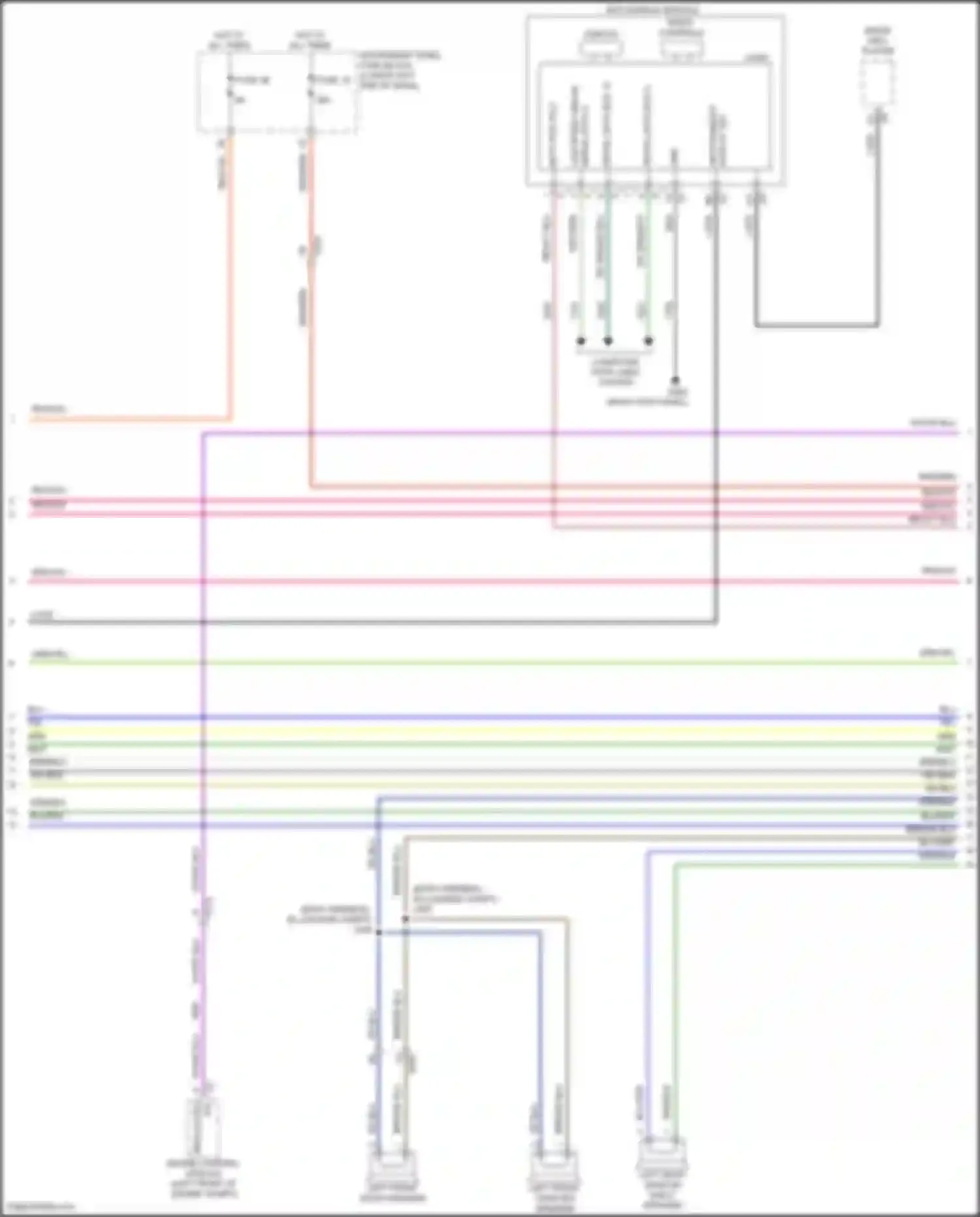 LaCrosse Buick III (2016-2019): Radio circuit, w/ active noise (4 of 6)