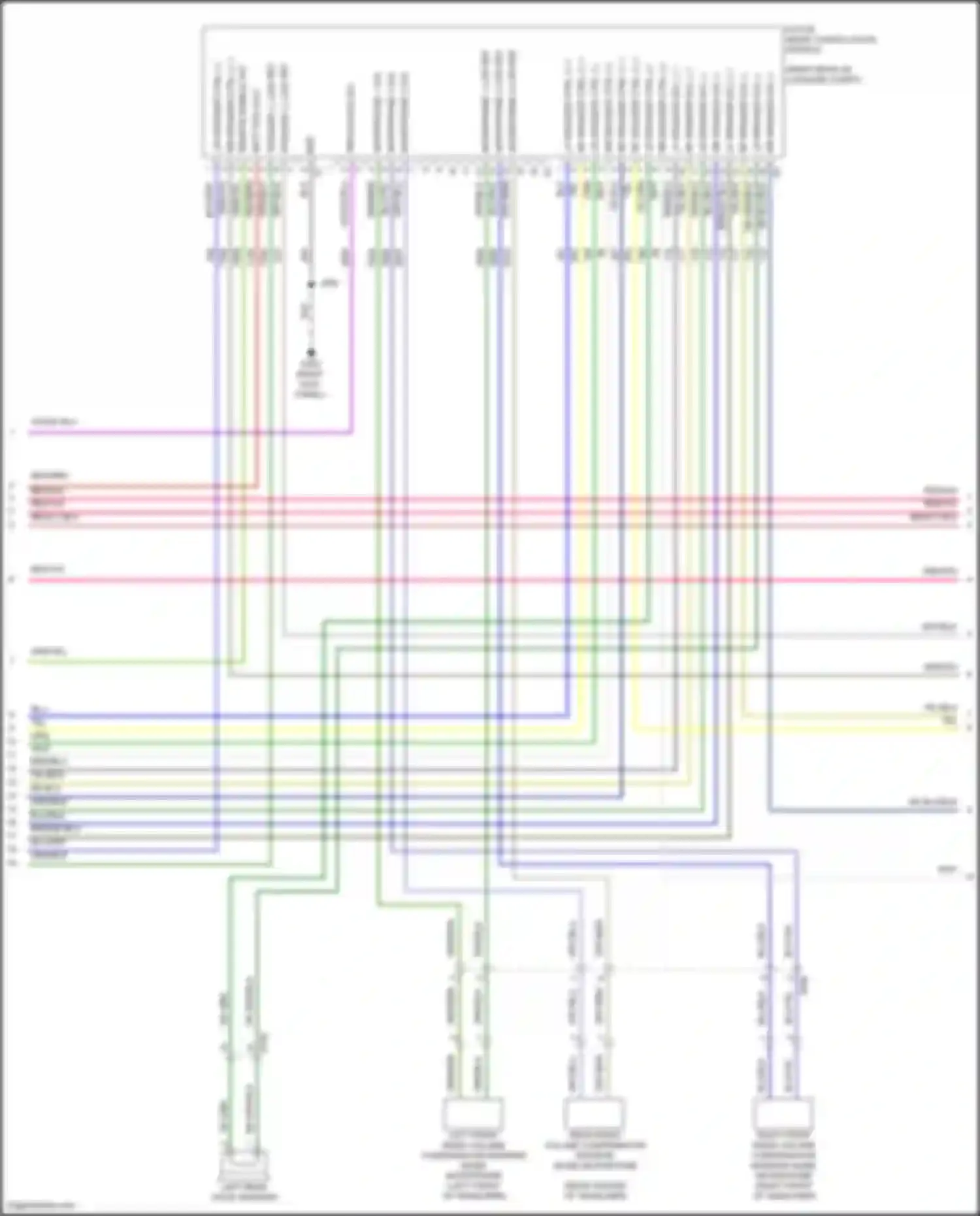 LaCrosse Buick III (2016-2019): Radio circuit, w/ active noise (5 of 6)