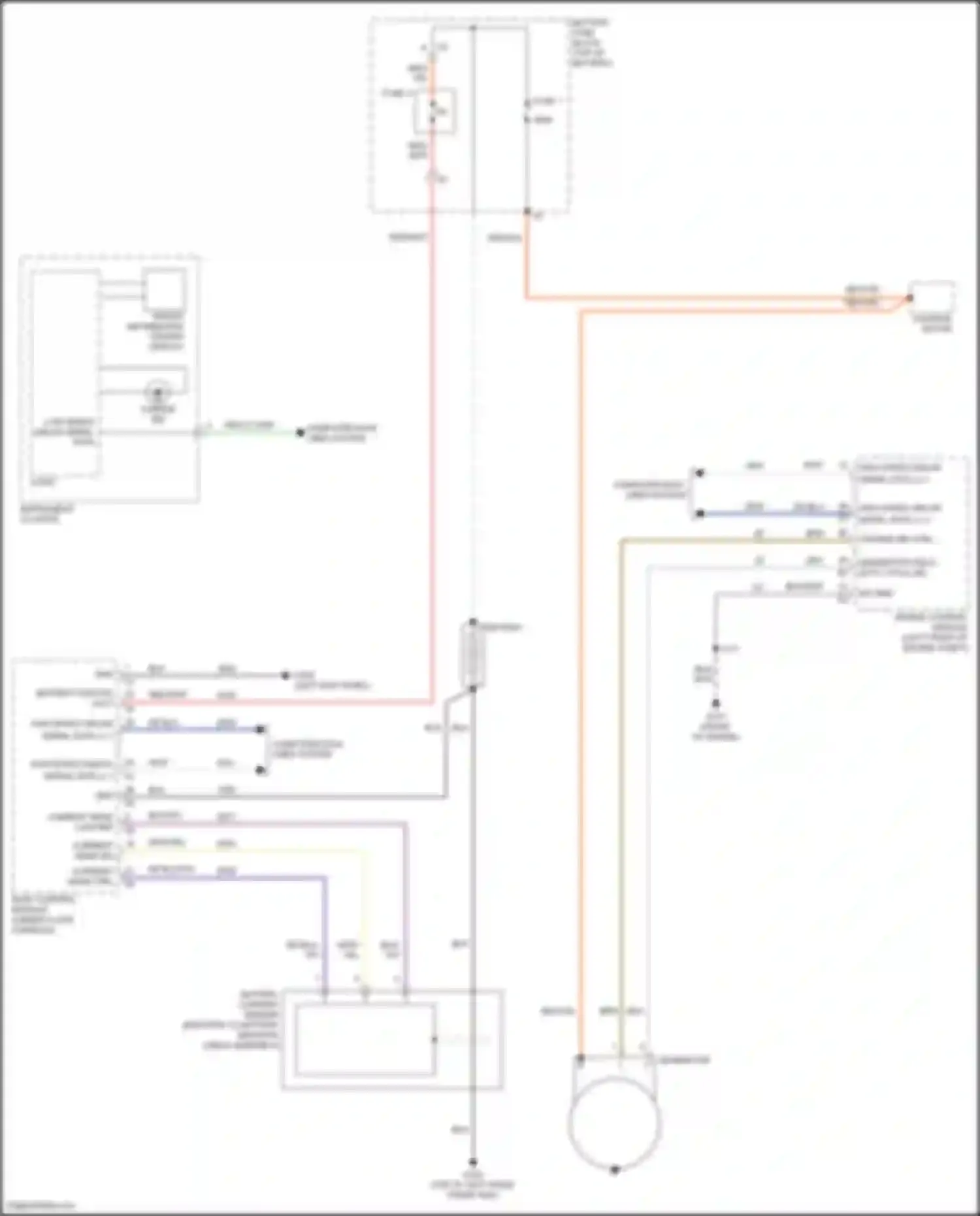 LaCrosse Buick III (2016-2019): Charging circuit
