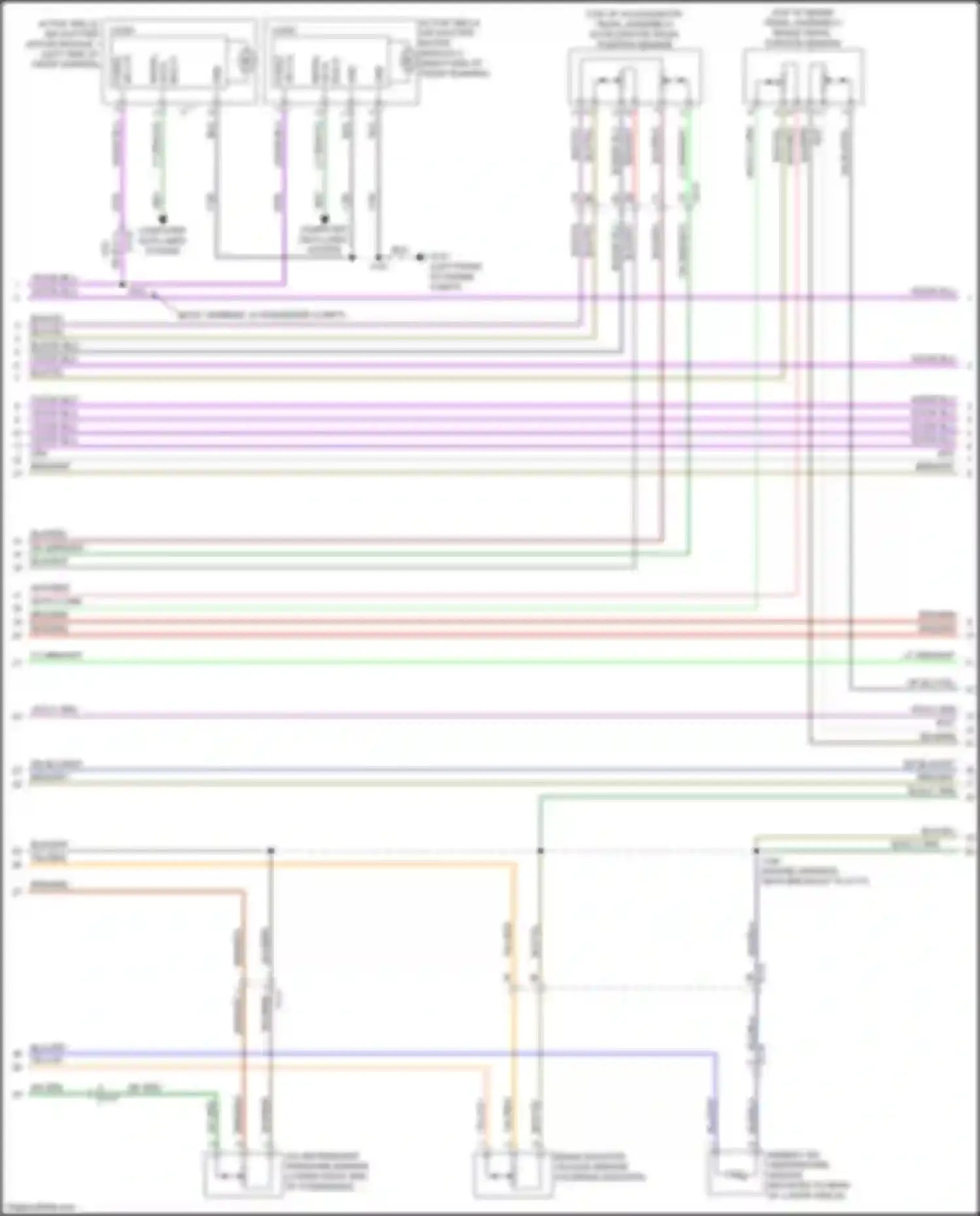 Wiring diagram ambient air temperature sensor for Buick LaCrosse III (2016-2019) (4 of 4)