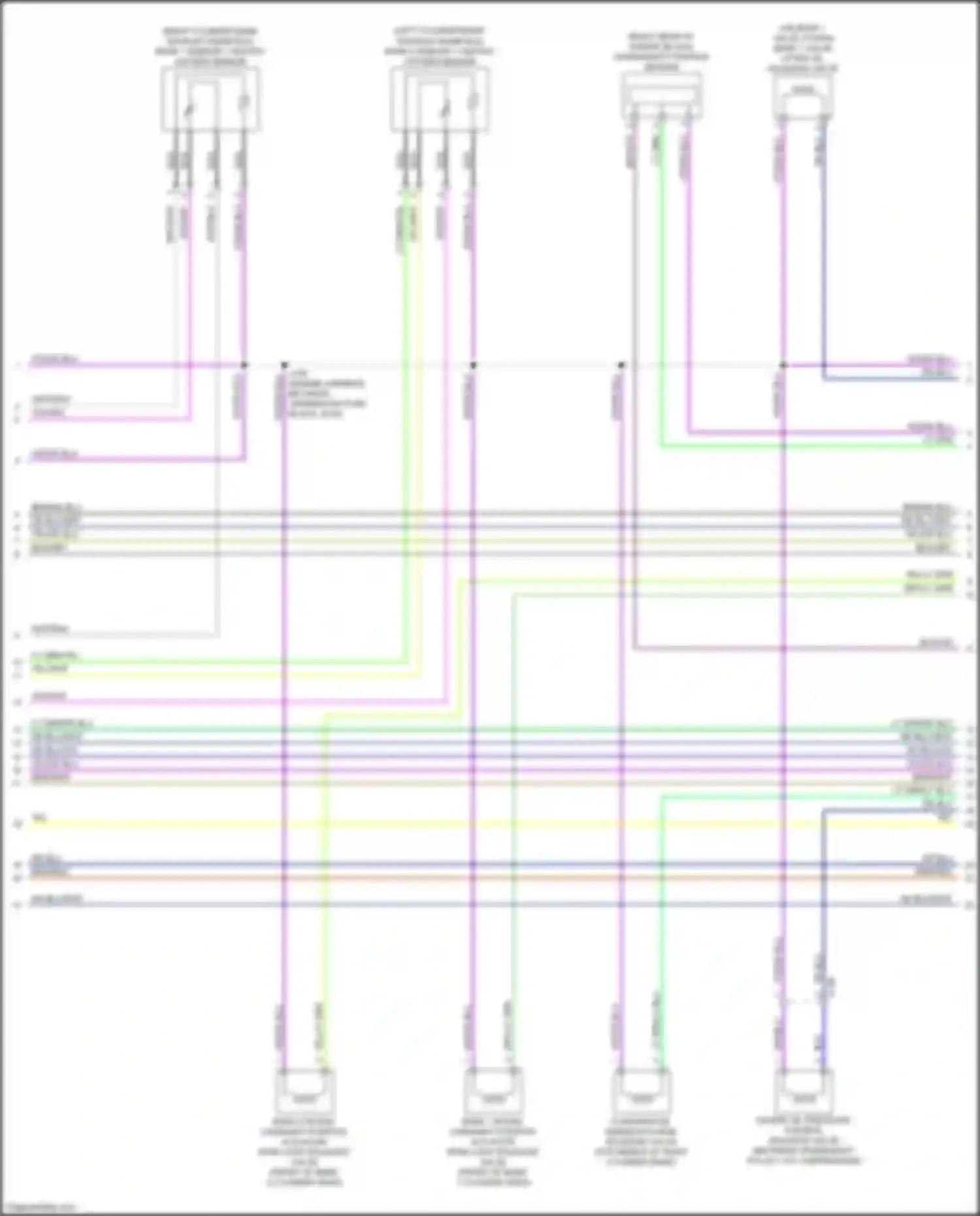Wiring diagram bank 2 sensor 1 heated oxygen sensor for Buick LaCrosse III (2016-2019) (1 of 1)