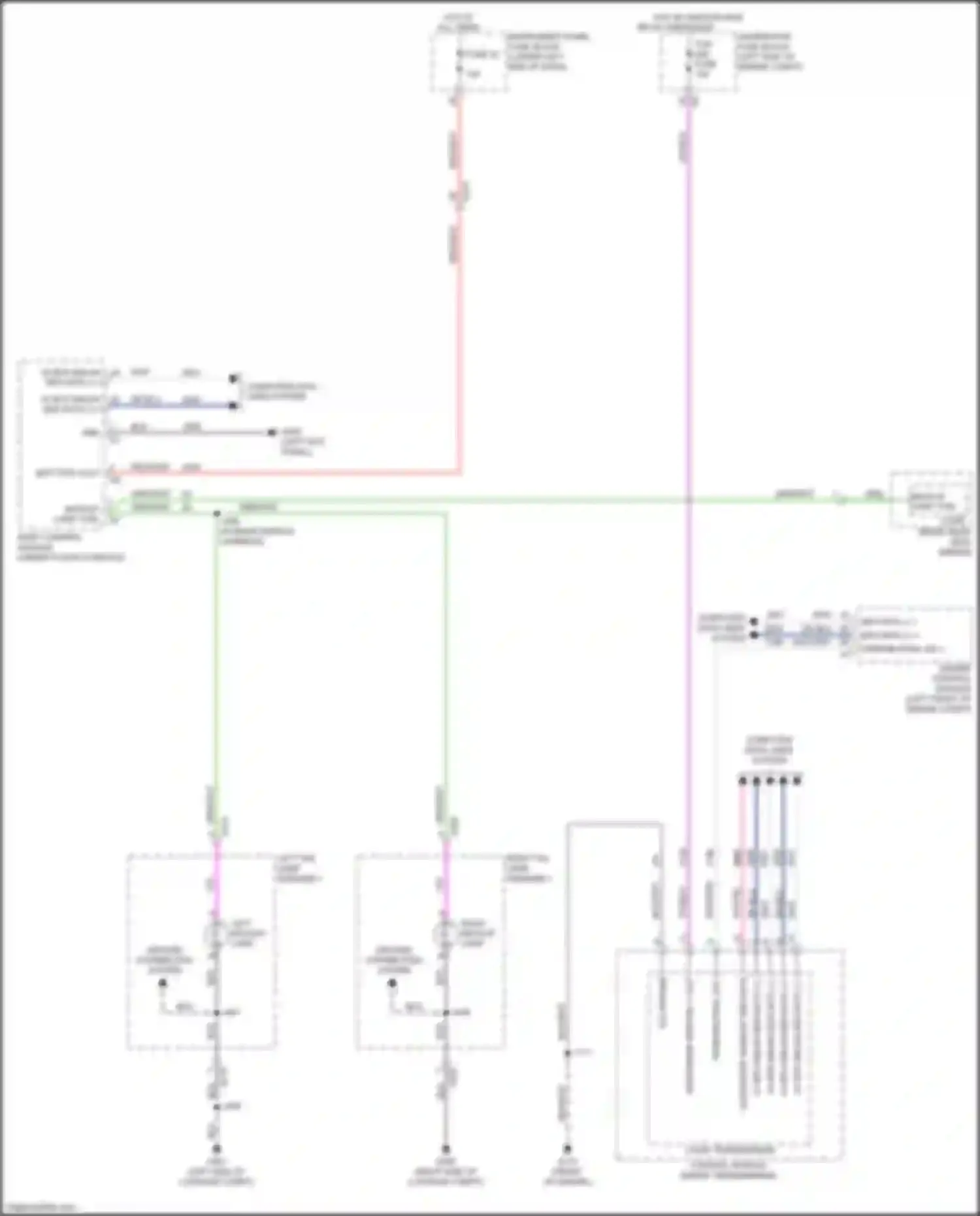 Wiring diagram blk/wht for Buick LaCrosse III (2016-2019) (5 of 20)