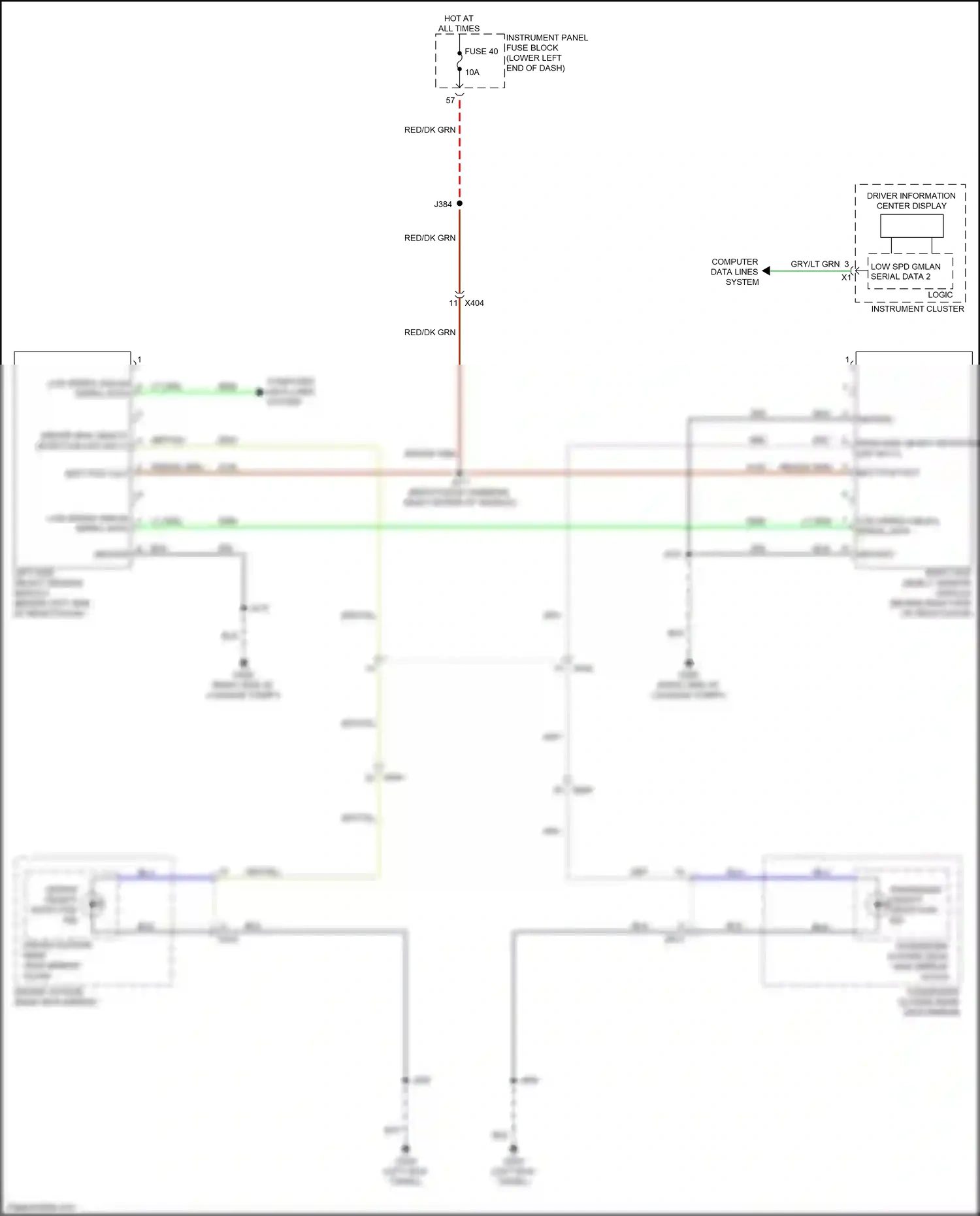 Wiring diagram blu for Buick LaCrosse III (2016-2019) (37 of 44)