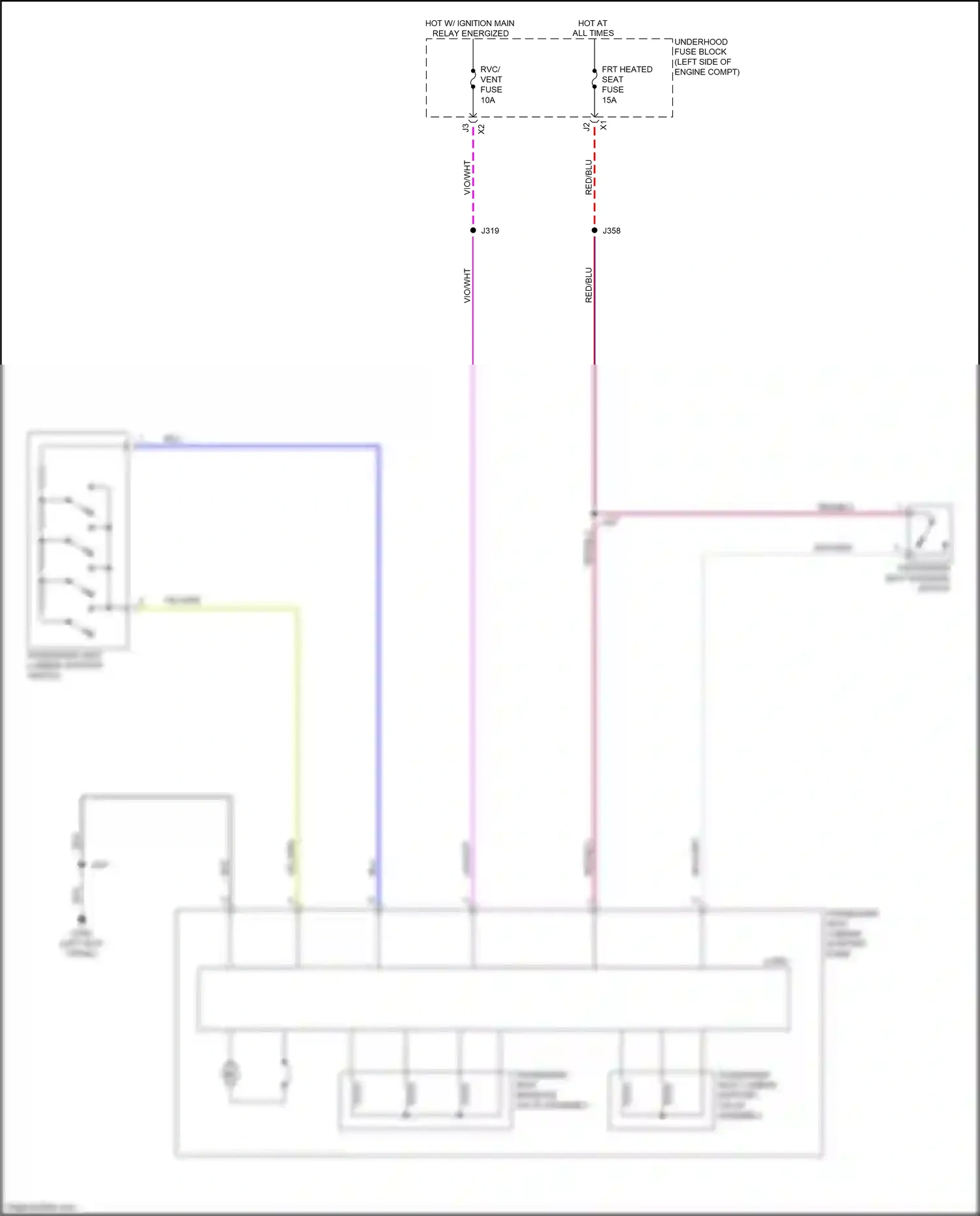 Wiring diagram blu for Buick LaCrosse III (2016-2019) (5 of 44)