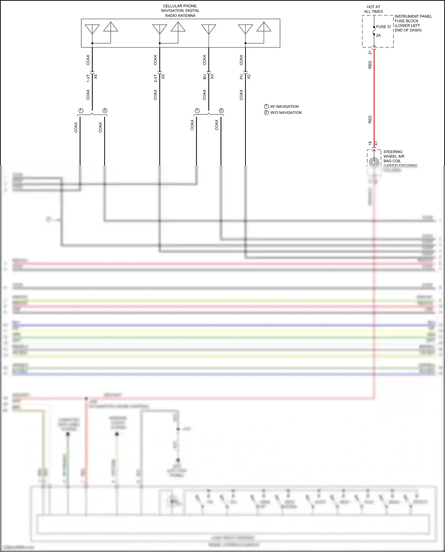 Wiring diagram blu for Buick LaCrosse III (2016-2019) (28 of 44)