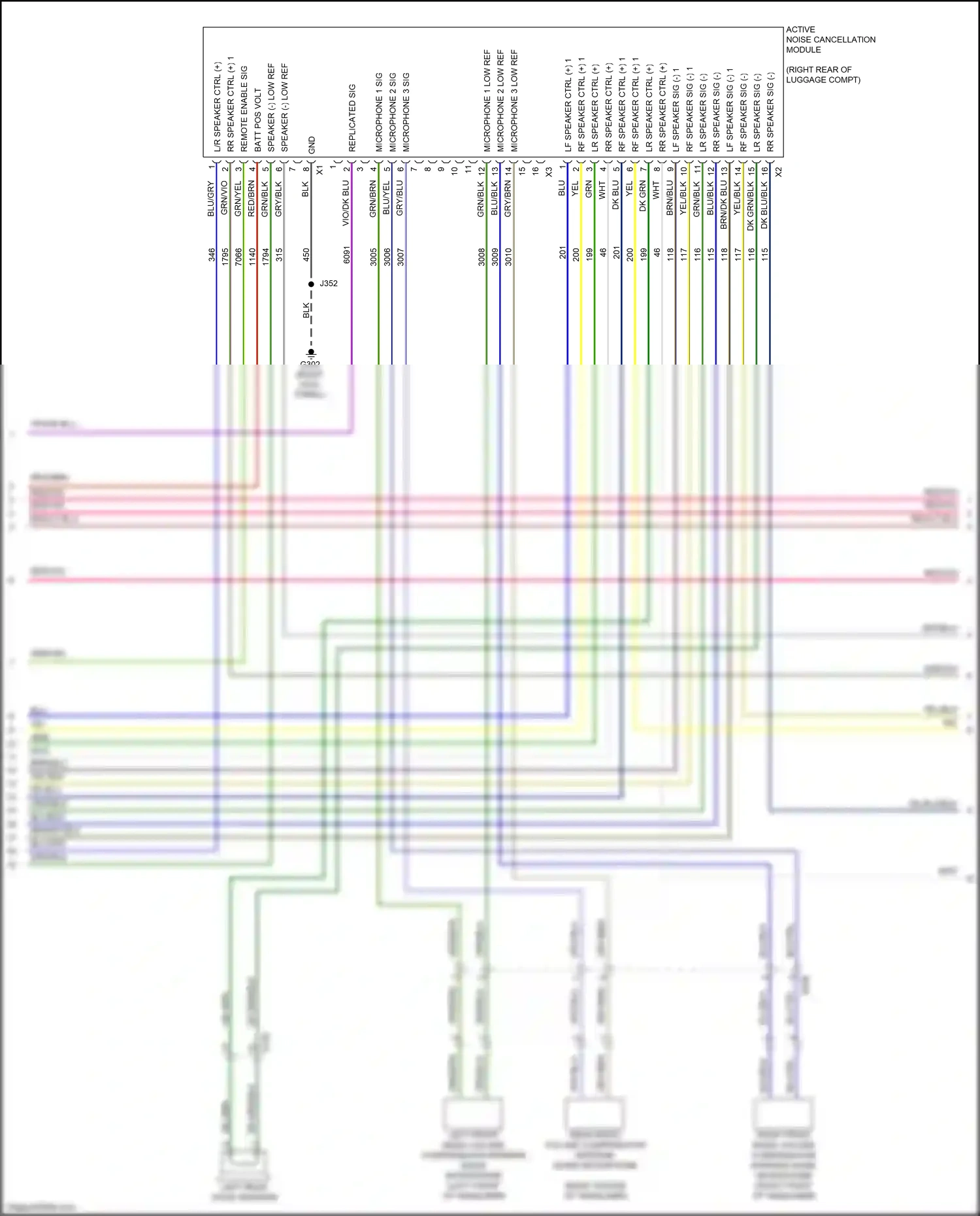 Wiring diagram brn/blu for Buick LaCrosse III (2016-2019) (4 of 13)