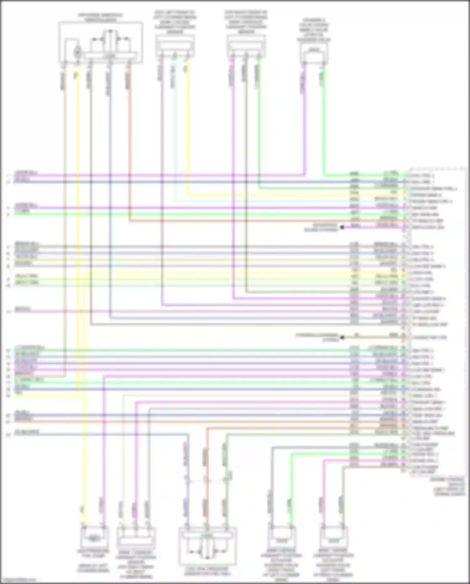 Wiring diagram cam phaser w low ref for Buick LaCrosse III (2016-2019) (1 of 1)