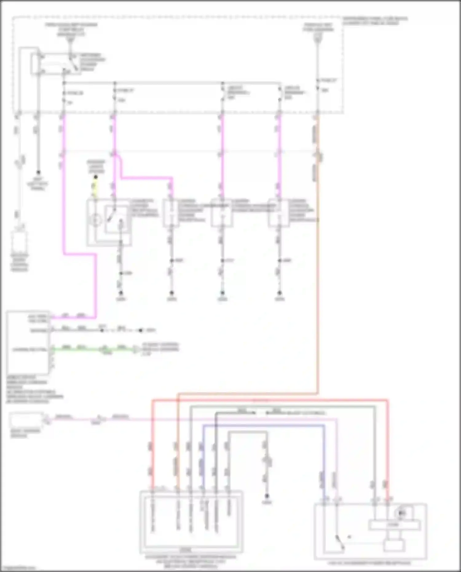 Wiring diagram circuit breaker 1 for Buick LaCrosse III (2016-2019) (1 of 1)