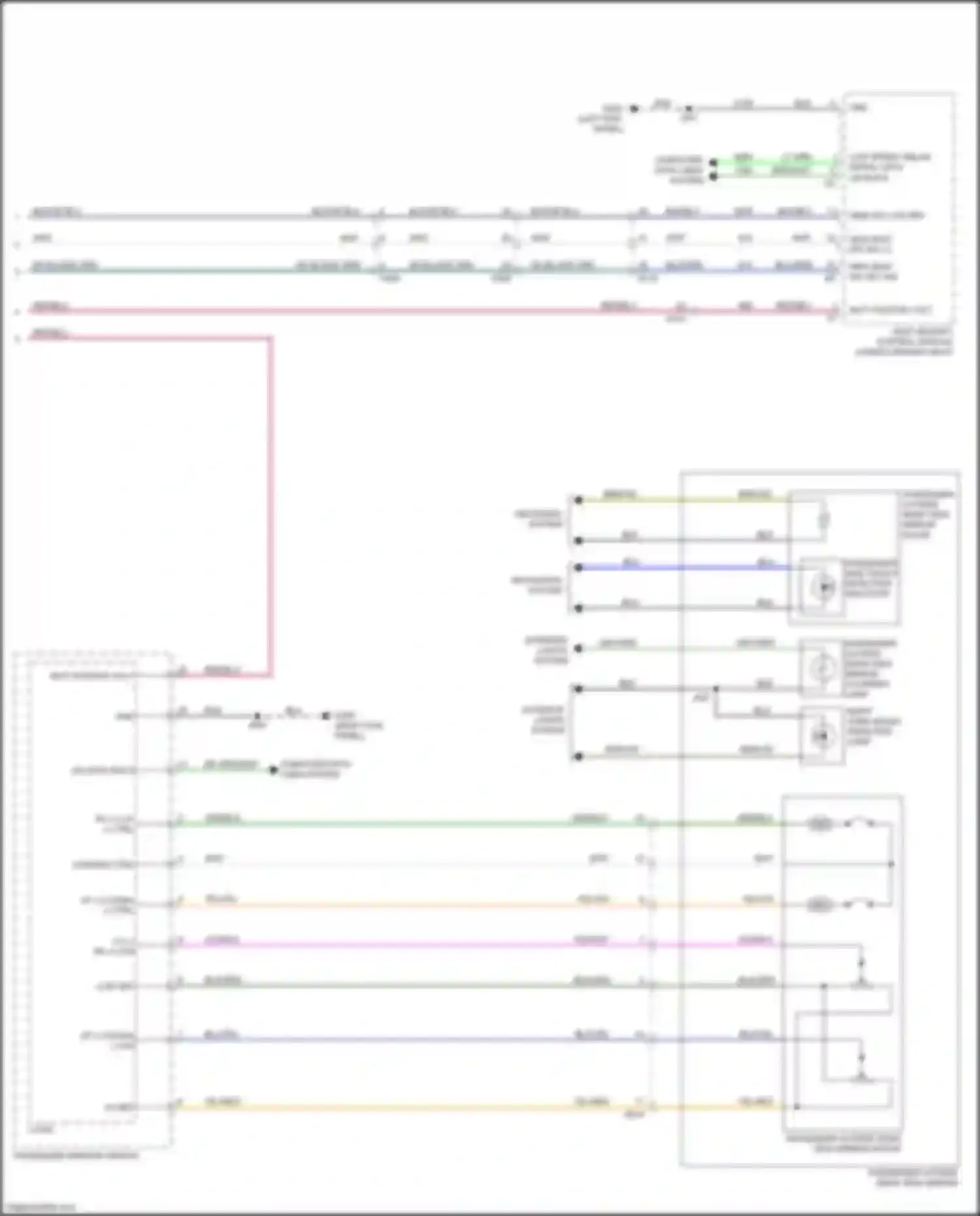 Wiring diagram common ctrl for Buick LaCrosse III (2016-2019) (2 of 2)