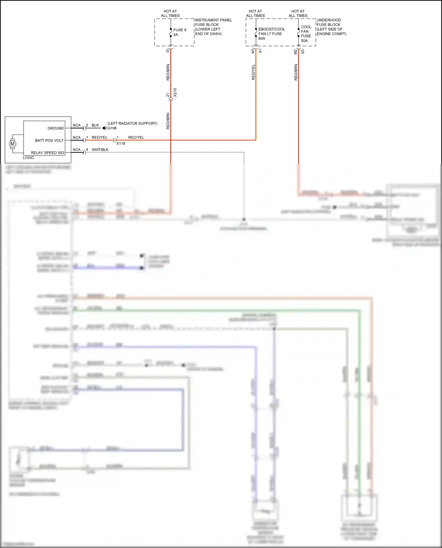 Wiring diagram dk blu for Buick LaCrosse III (2016-2019) (42 of 74)