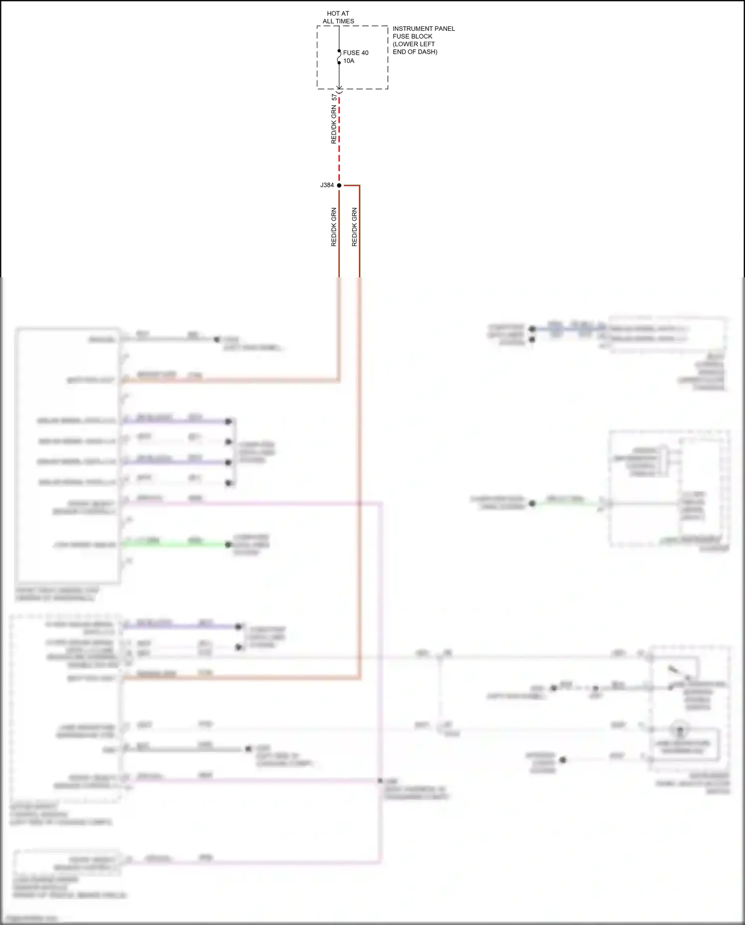 Wiring diagram dk blu for Buick LaCrosse III (2016-2019) (53 of 74)