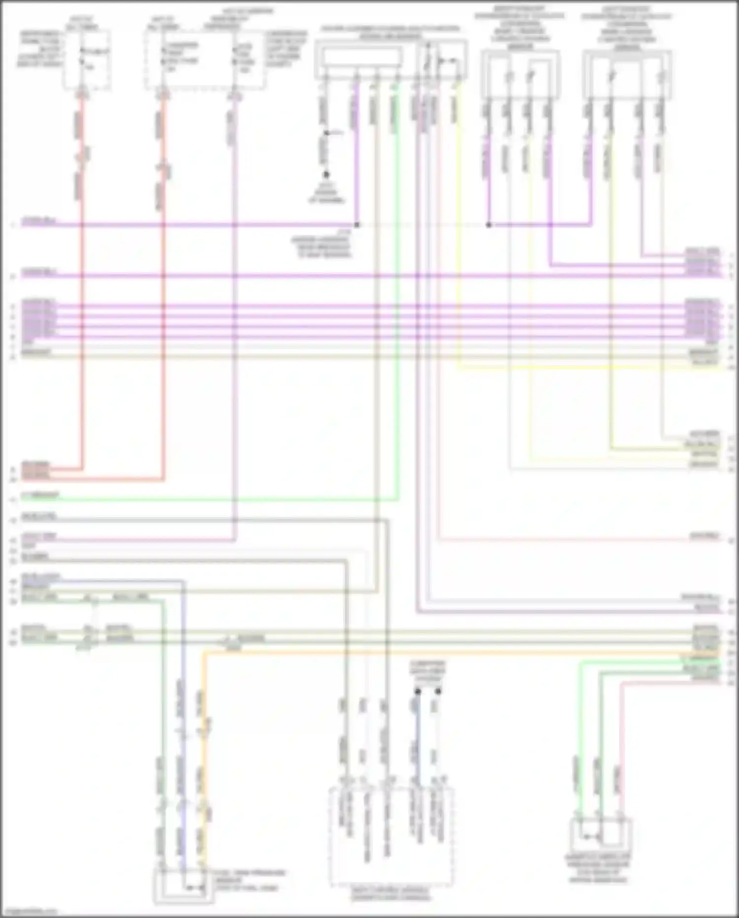 Wiring diagram ecm ign fuse for Buick LaCrosse III (2016-2019) (4 of 4)