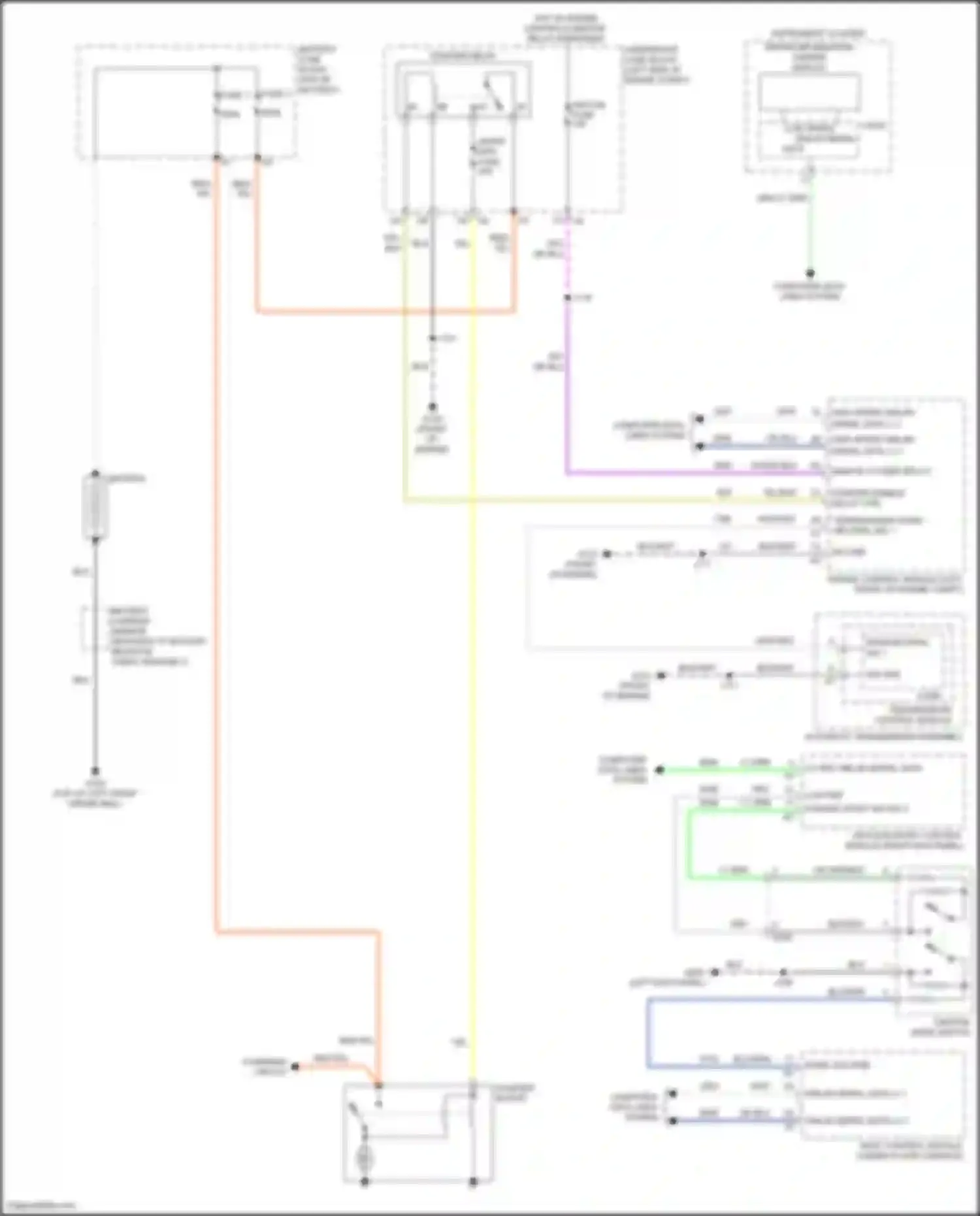 Wiring diagram fuse 1 for Buick LaCrosse III (2016-2019) (5 of 5)