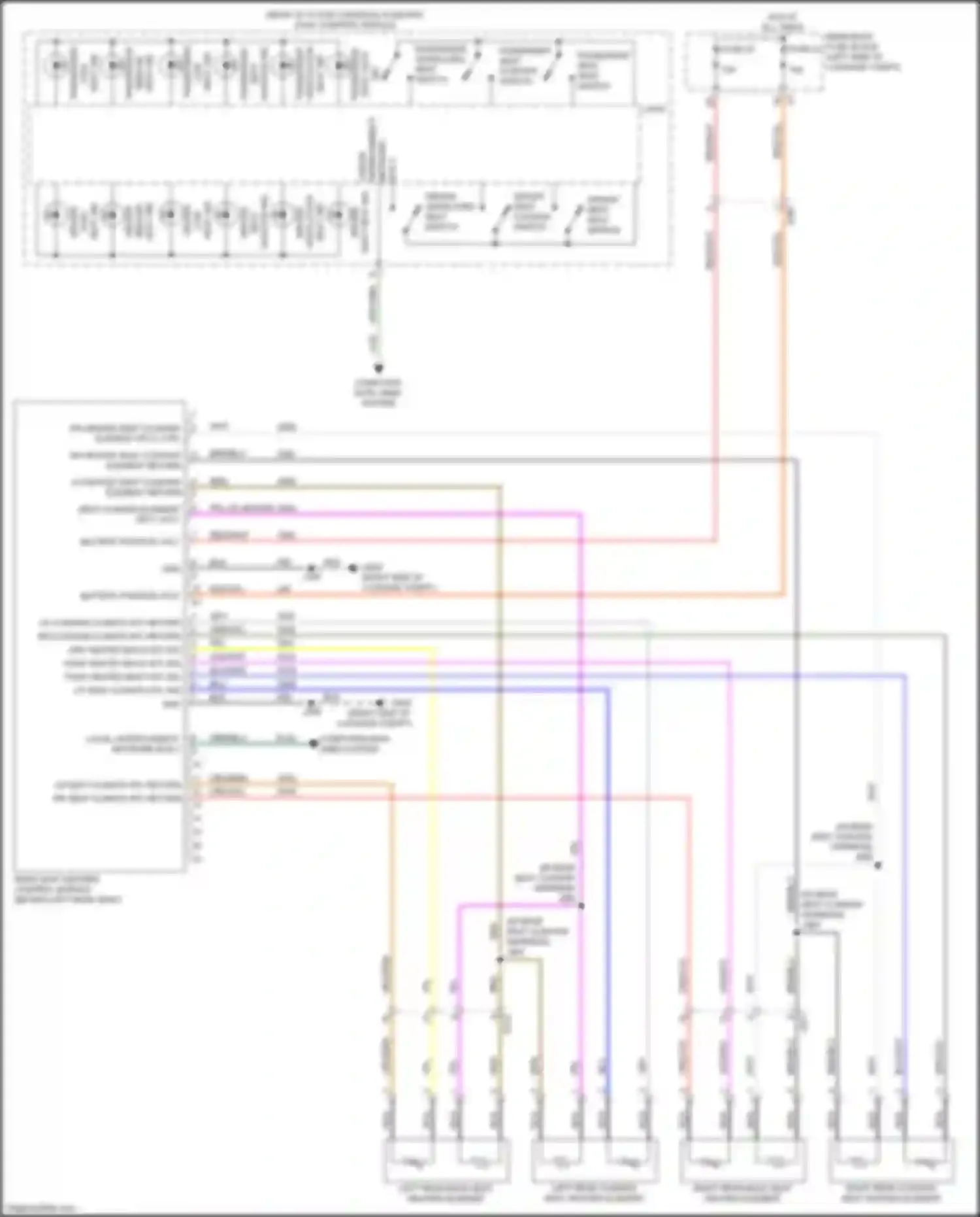 Wiring diagram fuse 22 for Buick LaCrosse III (2016-2019) (8 of 8)