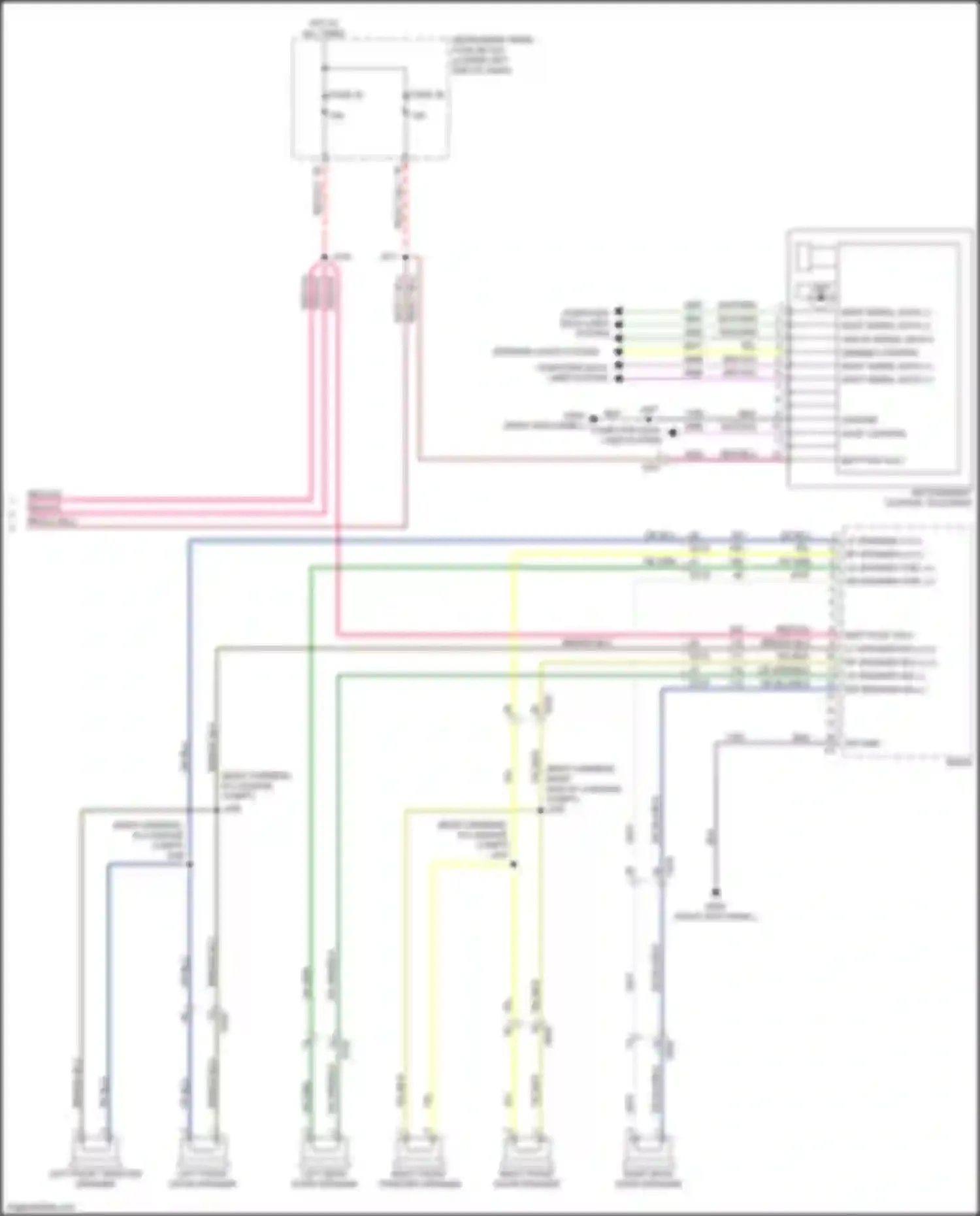 Wiring diagram gmlan serial data 2 for Buick LaCrosse III (2016-2019) (1 of 7)