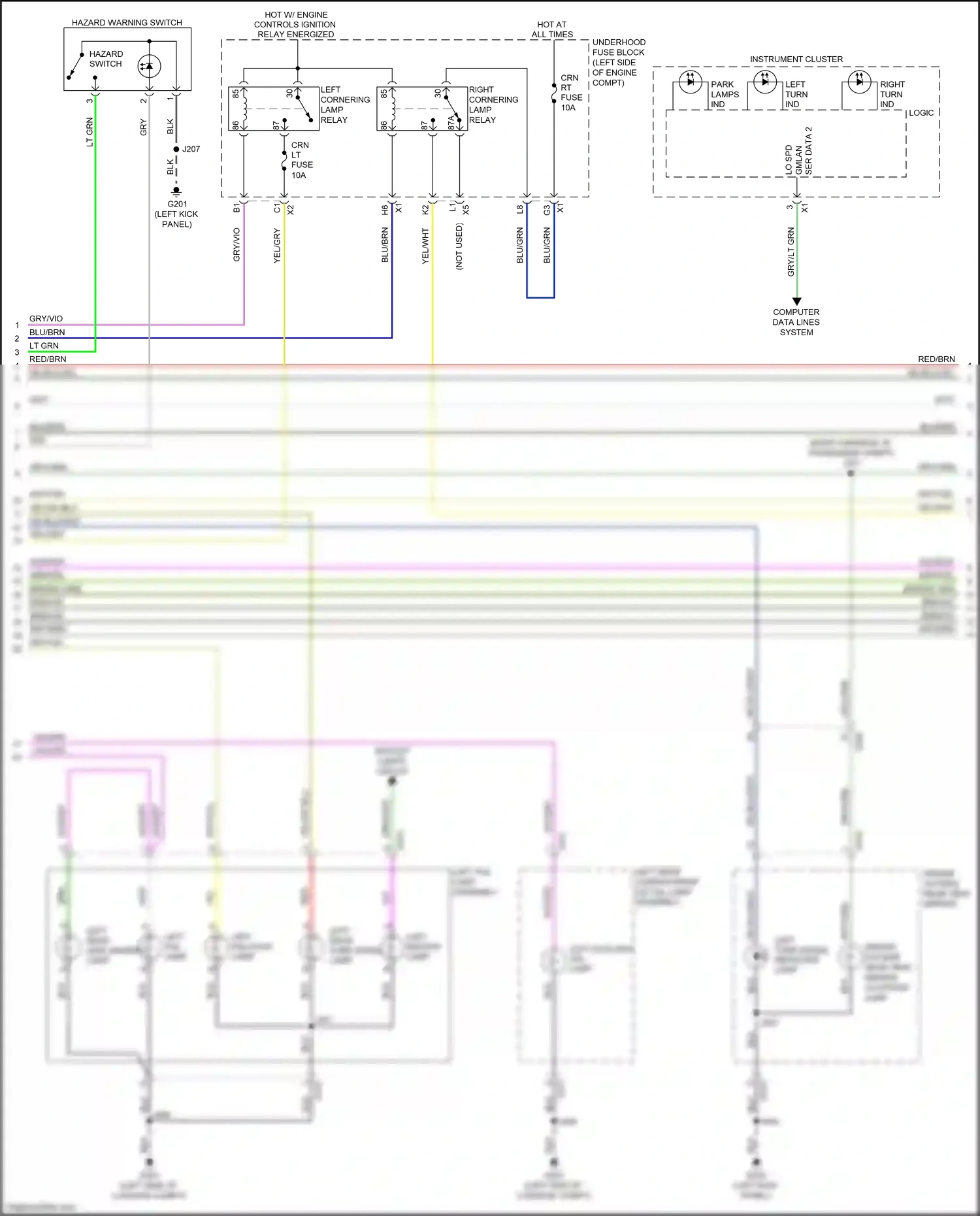 Buick LaCrosse III (2016-2019) grn wiring diagram  (13 of 37)