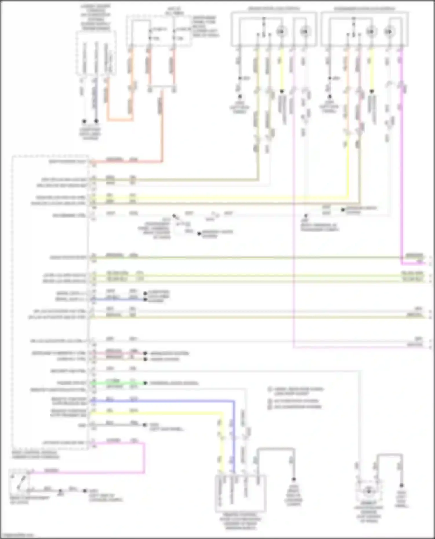 Wiring diagram horn rly ctrl for Buick LaCrosse III (2016-2019) (2 of 5)
