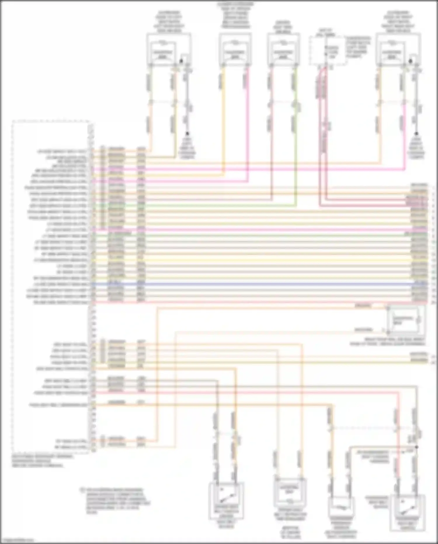 Wiring diagram lf side impact mod lo ref for Buick LaCrosse III (2016-2019) (1 of 1)