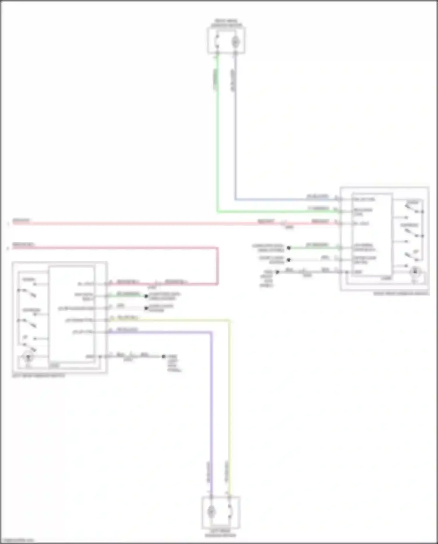 Wiring diagram lin serial data bus 4 for Buick LaCrosse III (2016-2019) (2 of 2)
