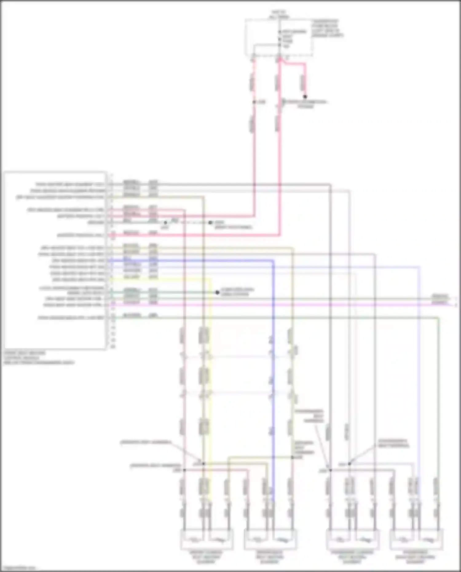 Wiring diagram local interconnect network serial data bus 2 for Buick LaCrosse III (2016-2019) (1 of 1)
