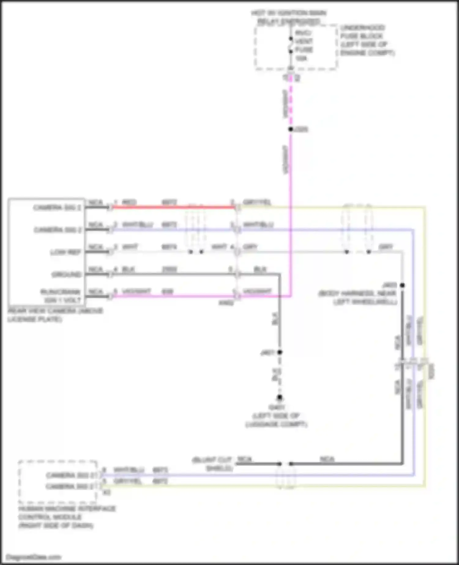 Wiring diagram low ref for Buick LaCrosse III (2016-2019) (17 of 19)