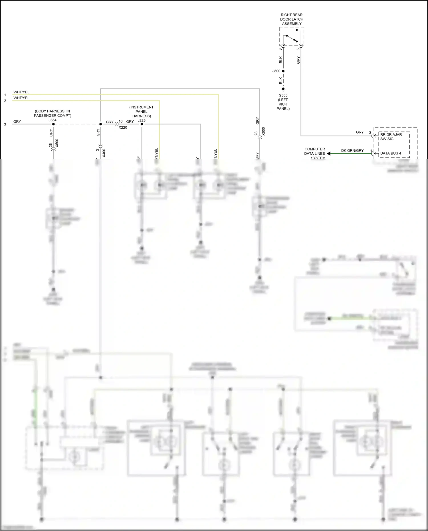 Wiring diagram nca for Buick LaCrosse III (2016-2019) (33 of 48)