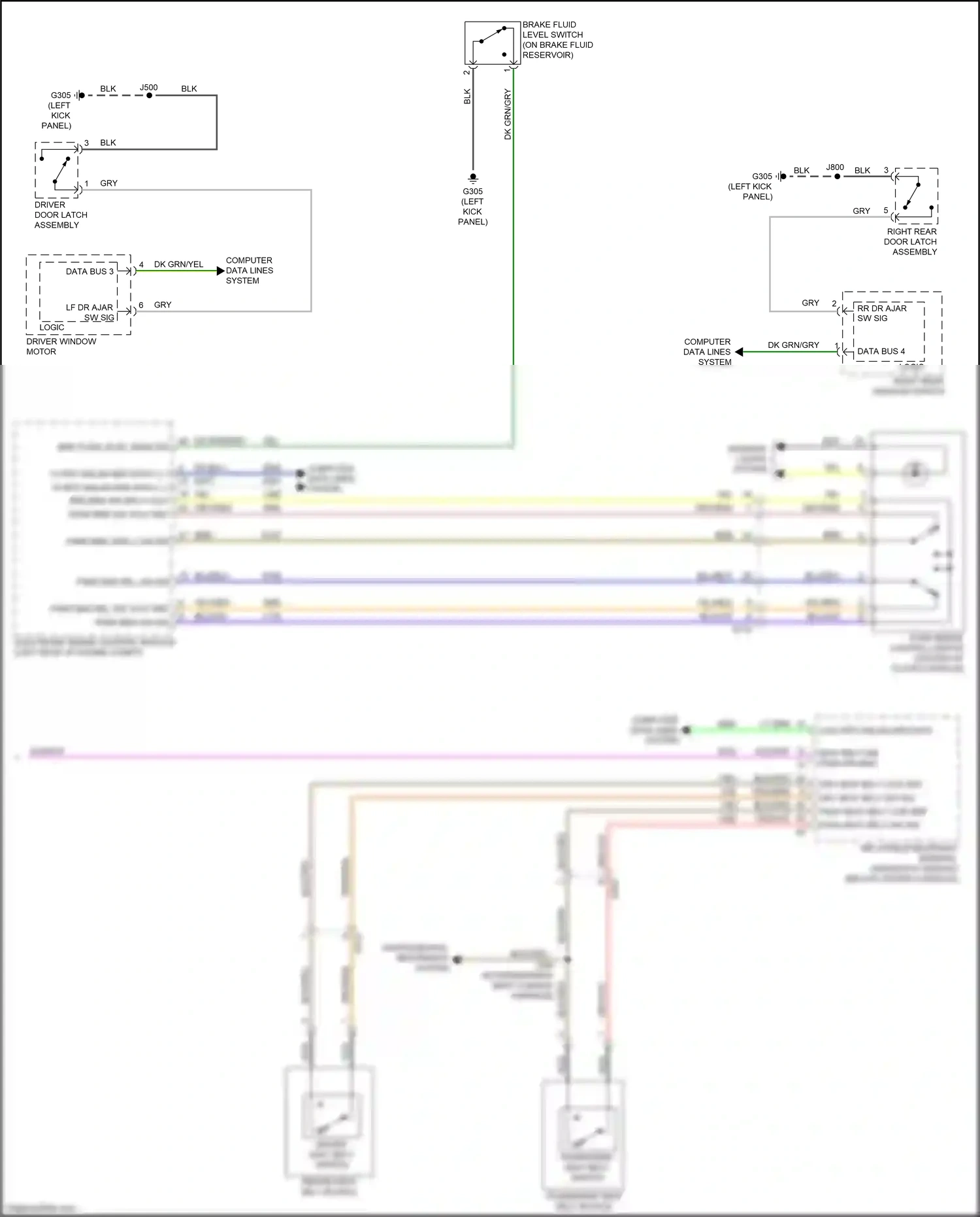 Wiring diagram org/vio for Buick LaCrosse III (2016-2019) (5 of 5)