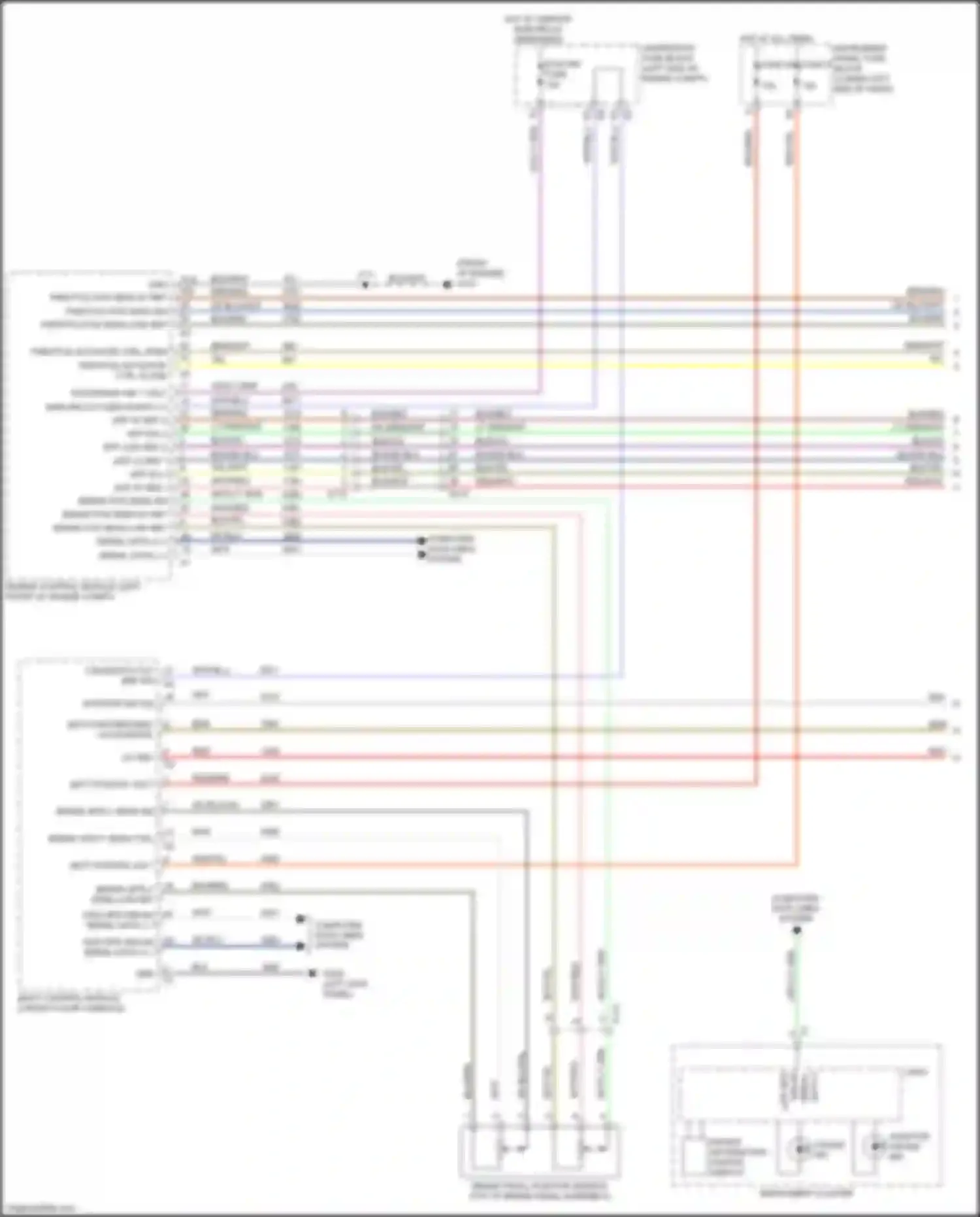 Wiring diagram red for Buick LaCrosse III (2016-2019) (12 of 40)
