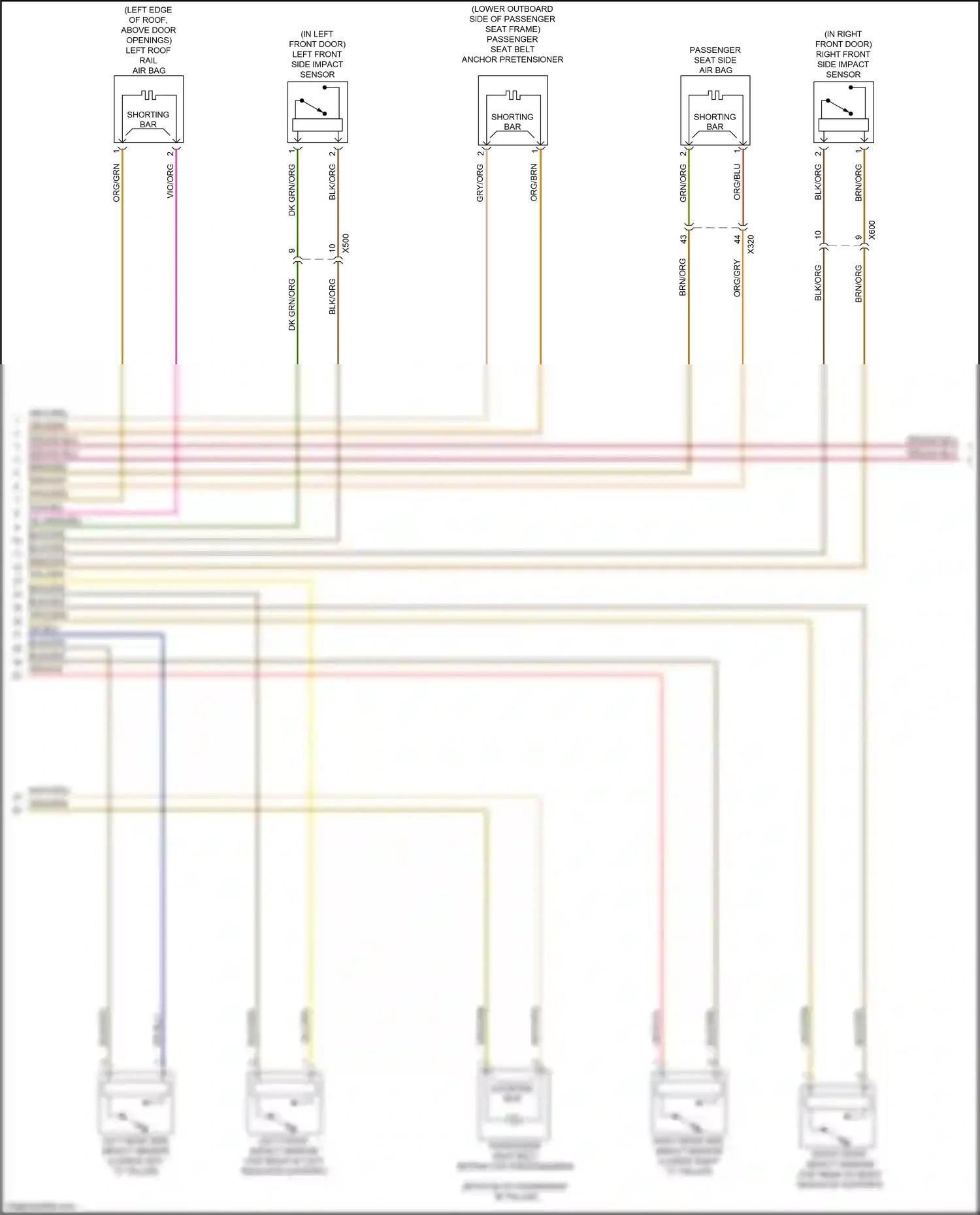 Wiring diagram red/dk blu for Buick LaCrosse III (2016-2019) (8 of 24)