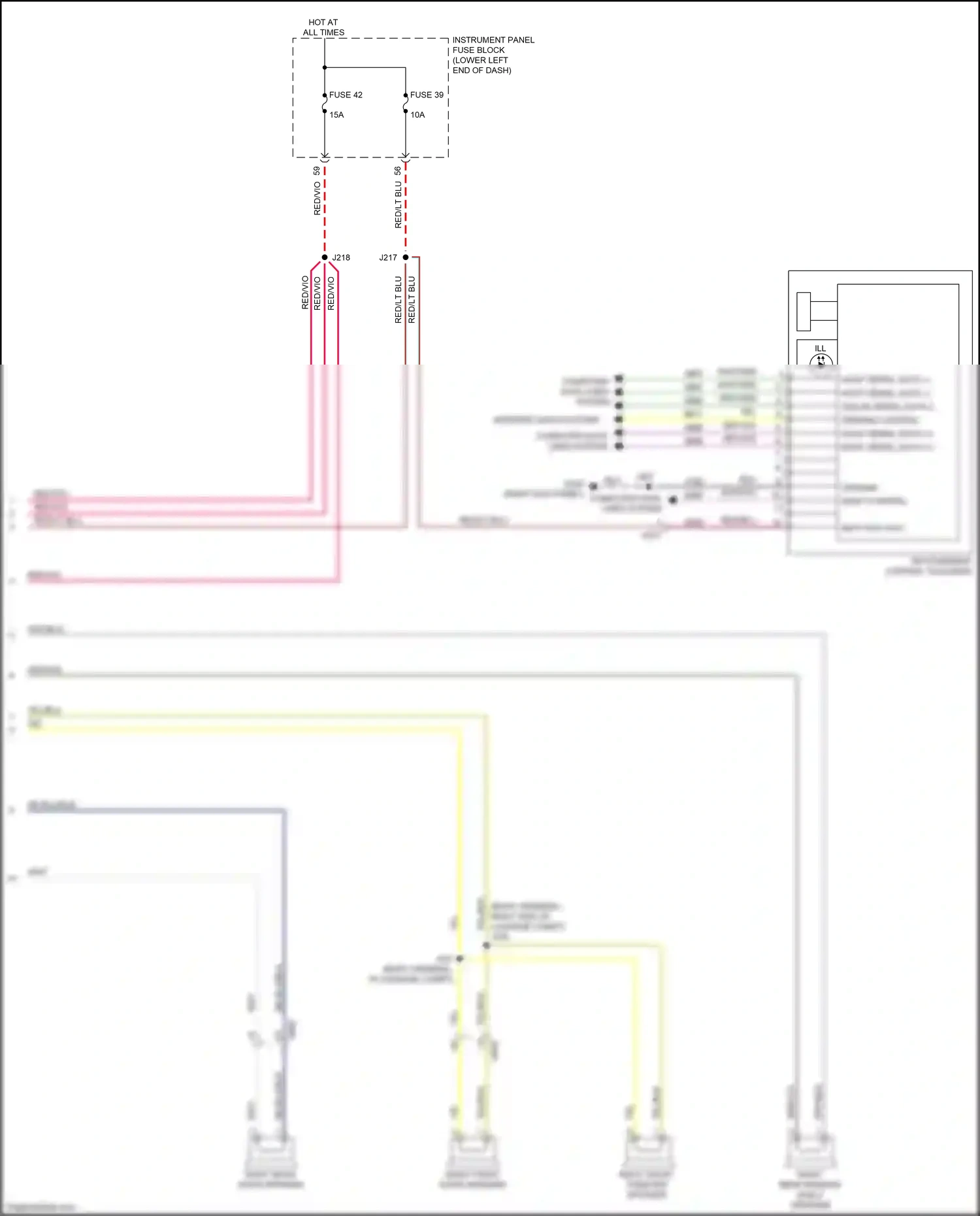 Buick LaCrosse III (2016-2019) red/lt blu wiring diagram  (16 of 24)