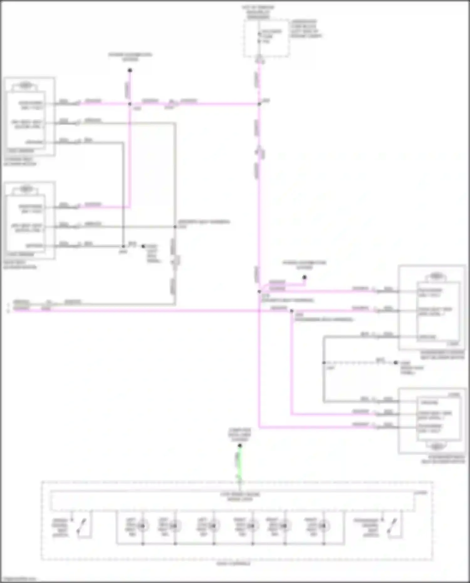 Wiring diagram rvc/vent fuse for Buick LaCrosse III (2016-2019) (1 of 2)