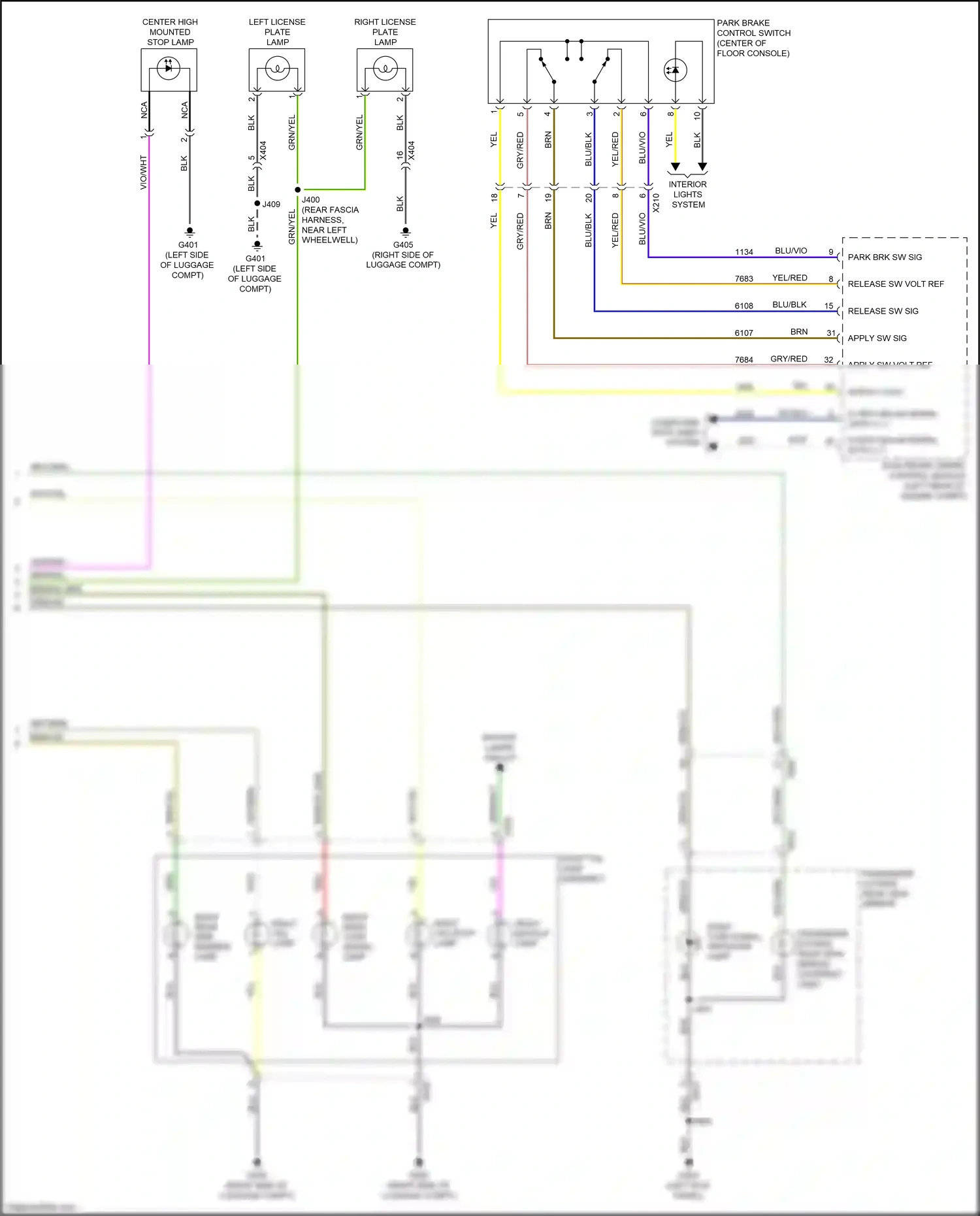 Wiring diagram supply volt for Buick LaCrosse III (2016-2019) (1 of 1)