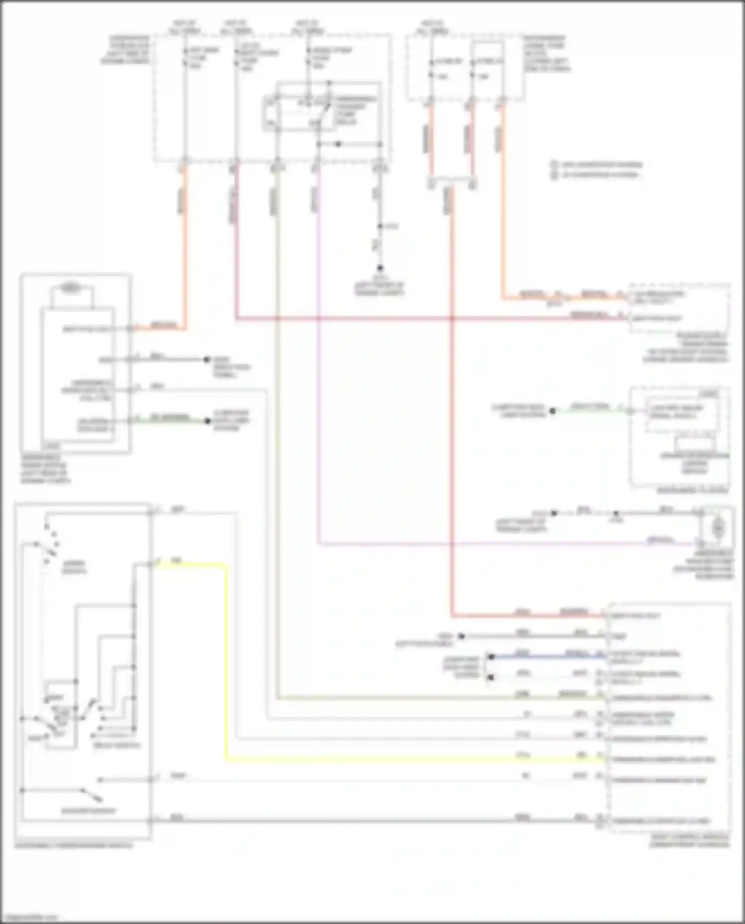 Wiring diagram underhood fuse block for Buick LaCrosse III (2016-2019) (40 of 50)