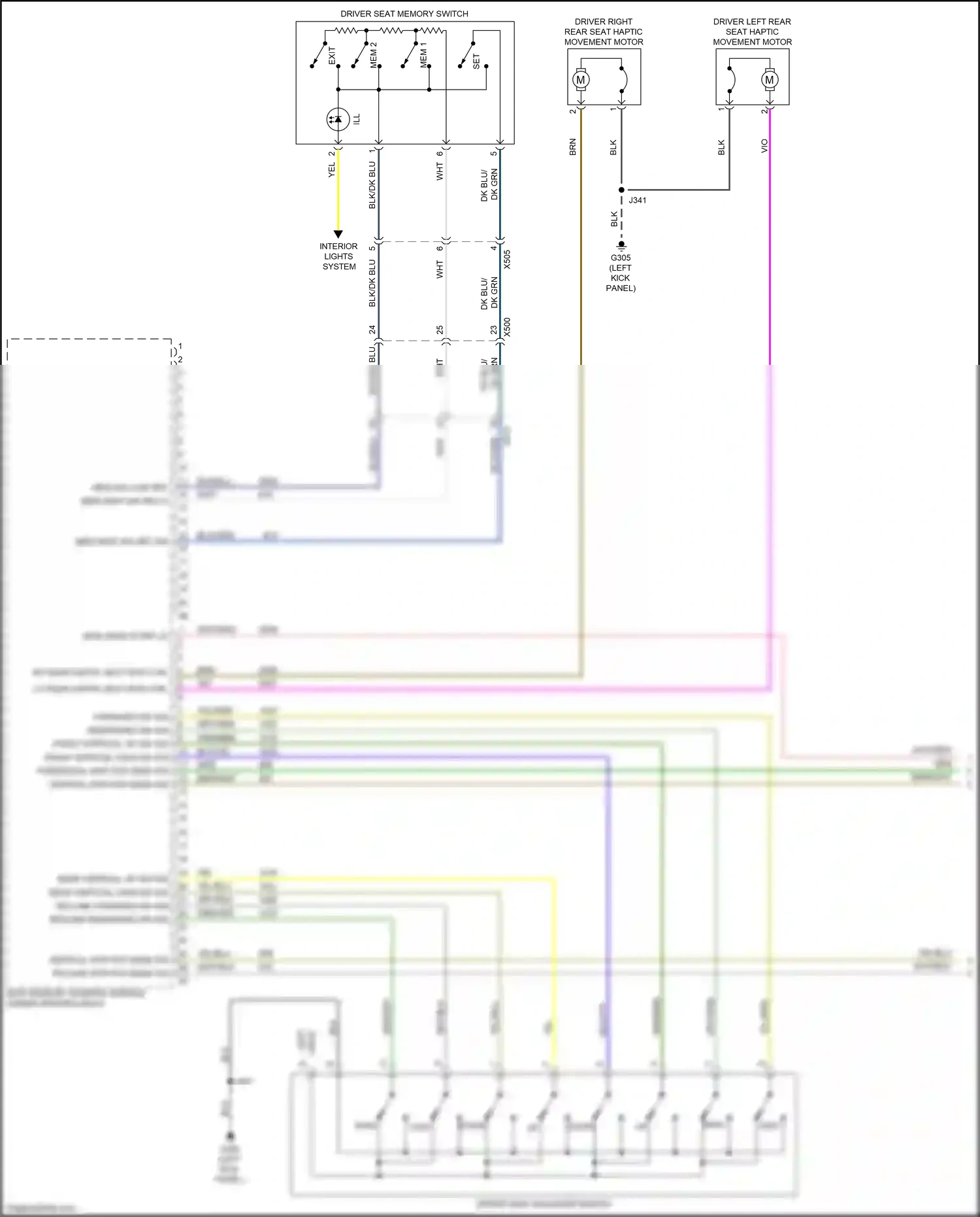 Wiring diagram vio for Buick LaCrosse III (2016-2019) (4 of 36)