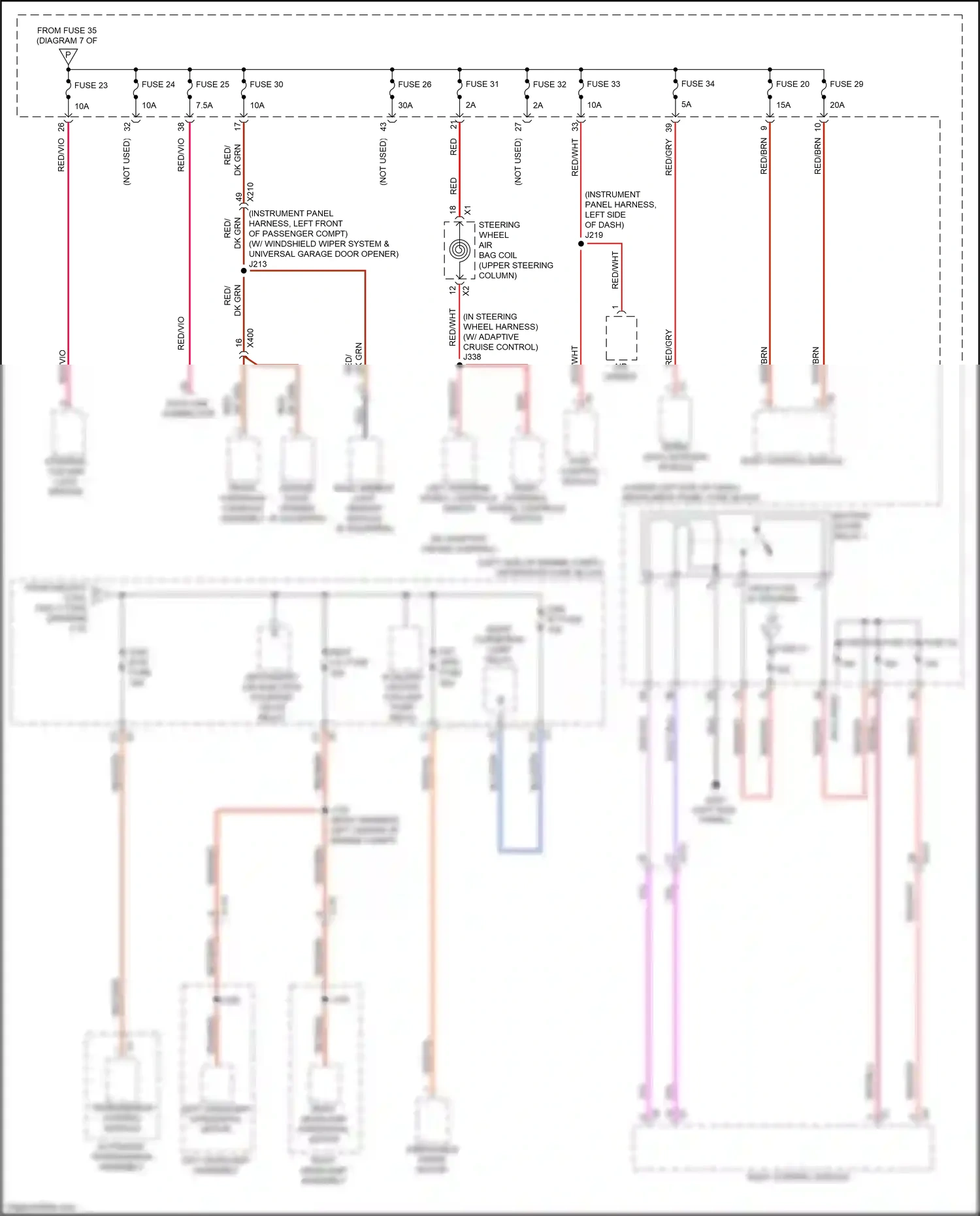 Wiring diagram vio for Buick LaCrosse III (2016-2019) (8 of 36)