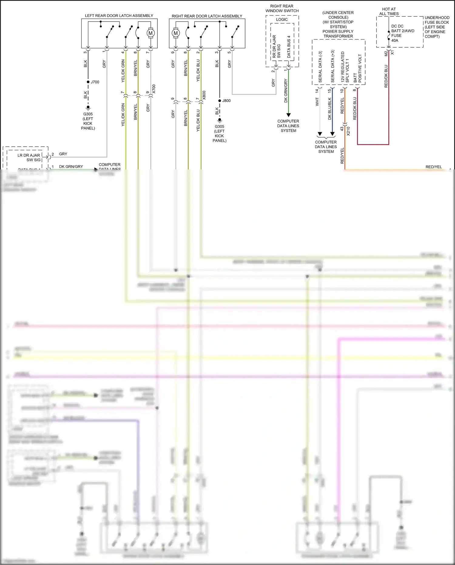 Wiring diagram vio for Buick LaCrosse III (2016-2019) (15 of 36)