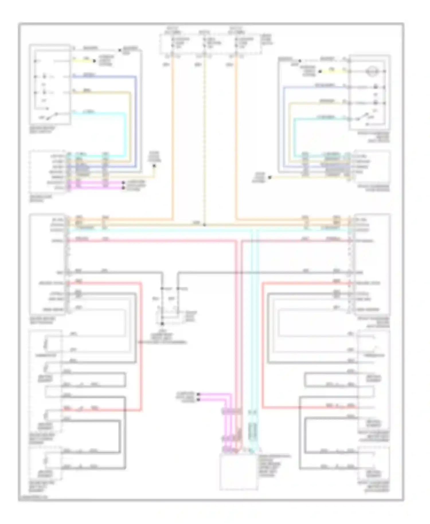 Wiring diagram 1 16 17 14 15 off sw lo led hi led ground simple bus for Buick LeSabre VIII (2000-2005) (1 of 1)