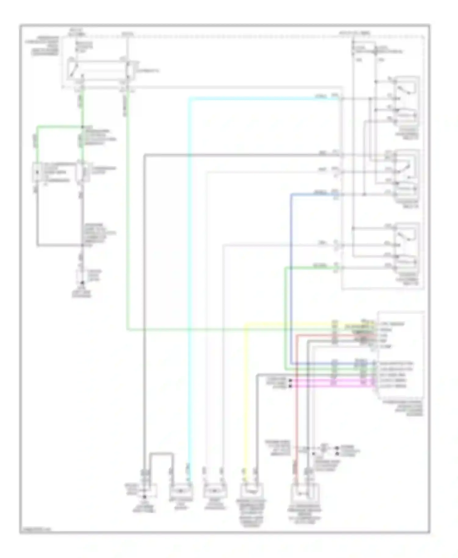 Wiring diagram computer data lines system for Buick LeSabre VIII (2000-2005) (9 of 28)