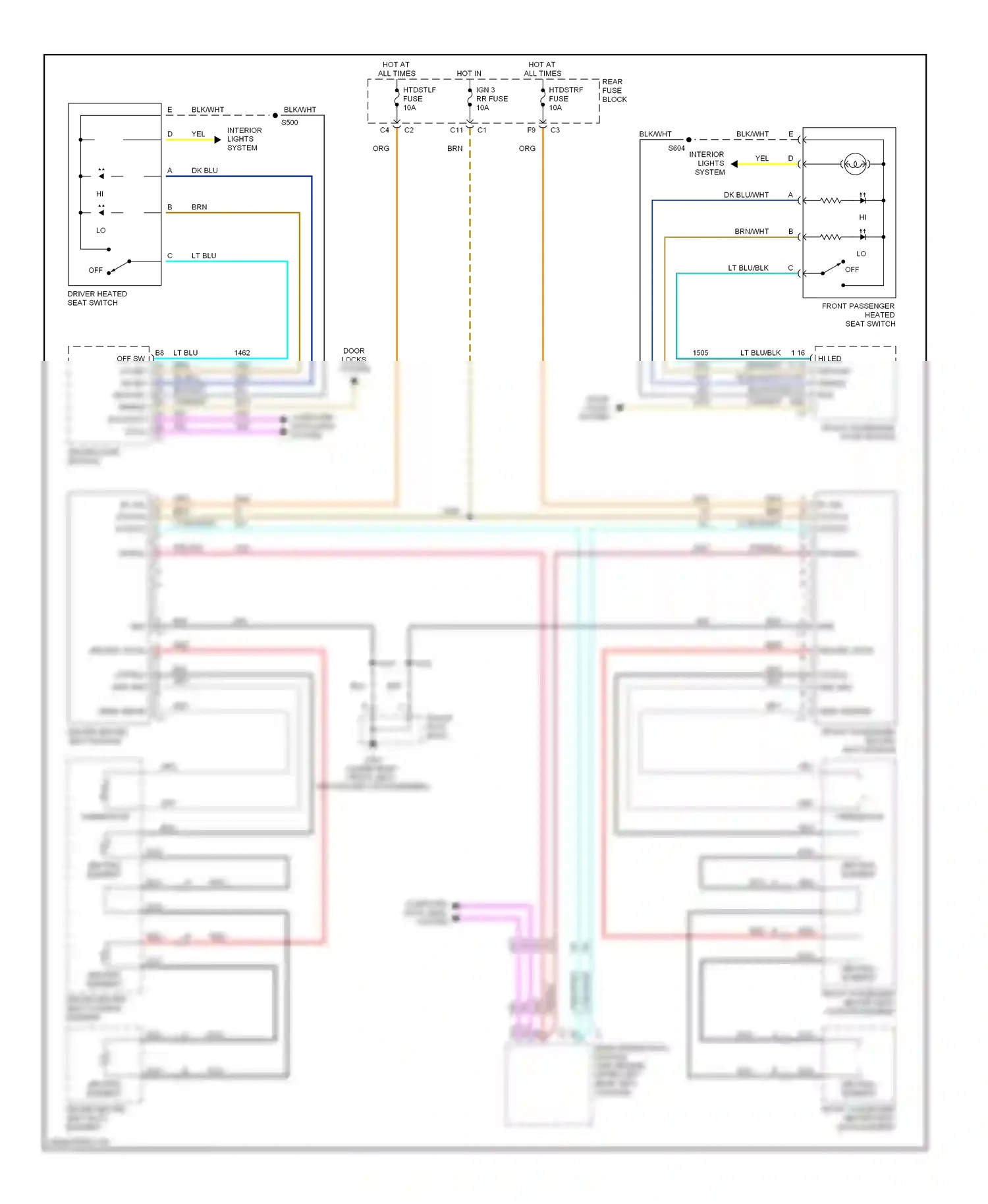 Buick LeSabre VIII (2000-2005) off wiring diagram  (2 of 3)