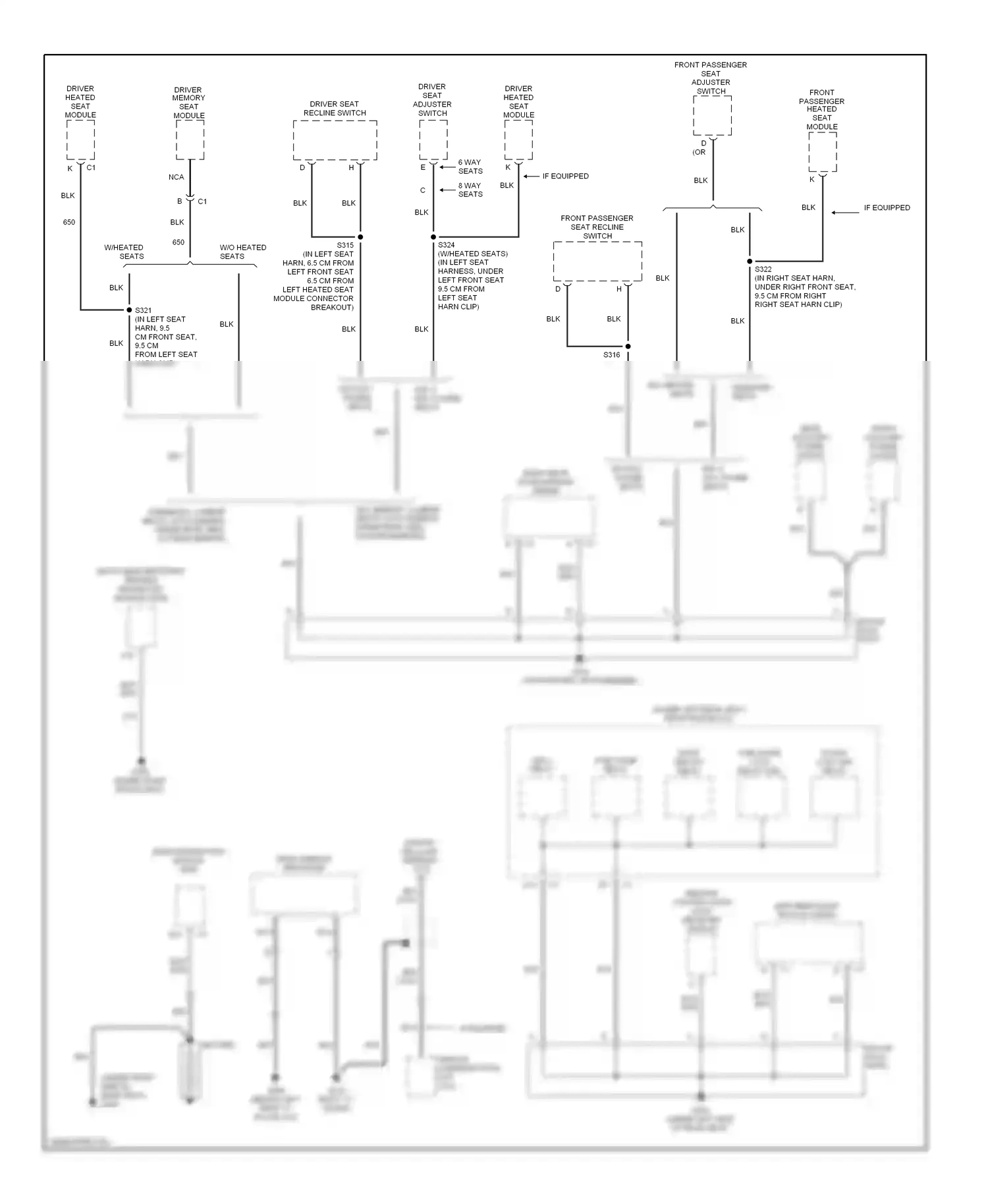 Buick LeSabre VIII (2000-2005) (or e) wiring diagram  (1 of 1)