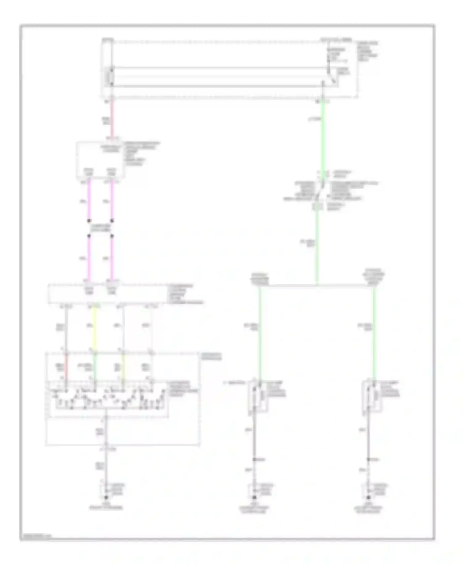 Wiring diagram pnk for Buick LeSabre VIII (2000-2005) (22 of 23)