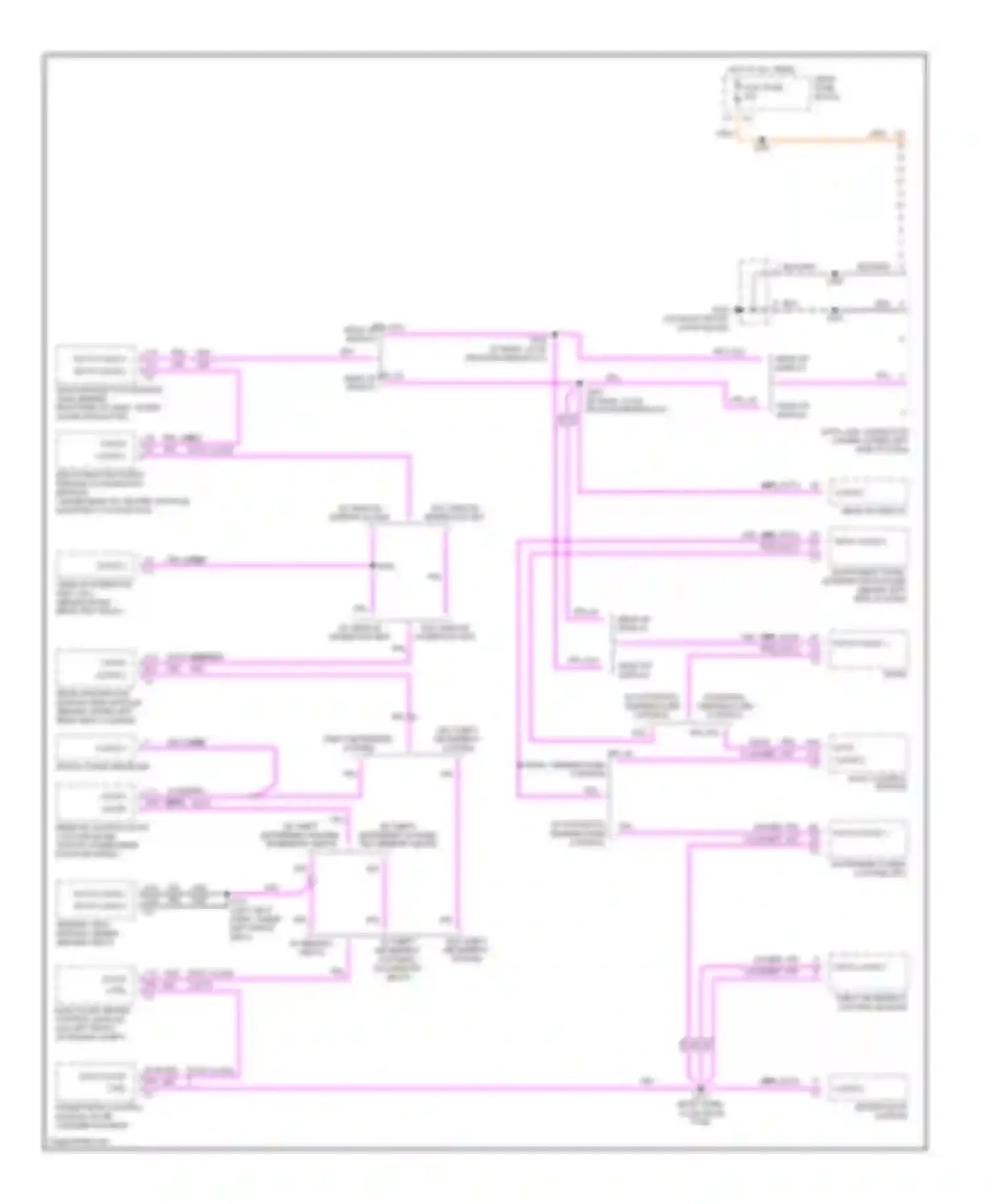 Wiring diagram w/ manual temperature control for Buick LeSabre VIII (2000-2005) (1 of 1)