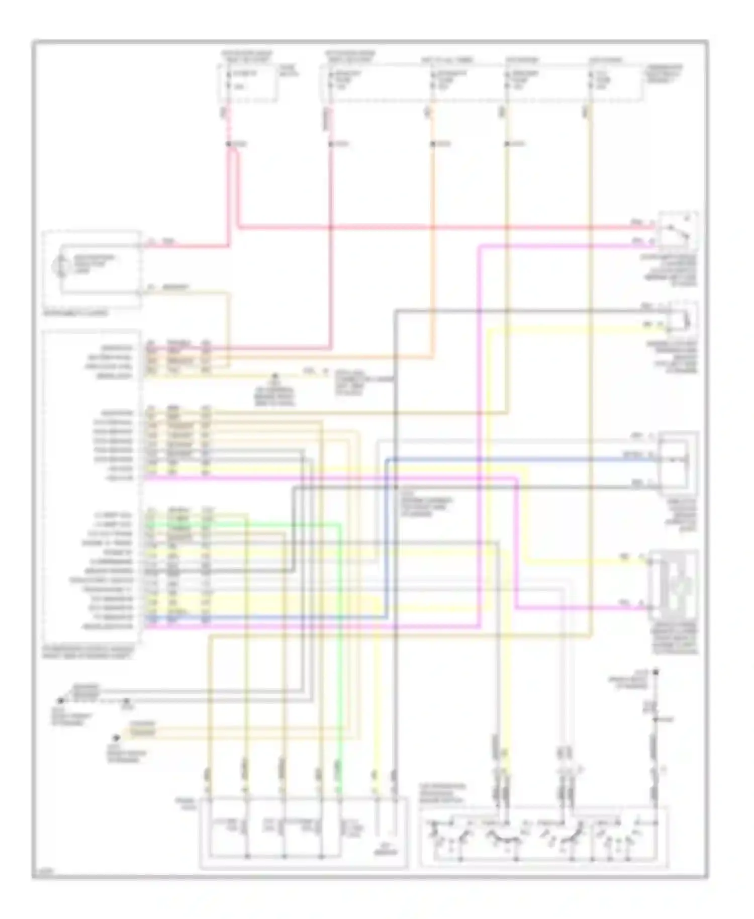 Wiring diagram eng ems fuse for Buick Regal III (1988-1997) (1 of 2)