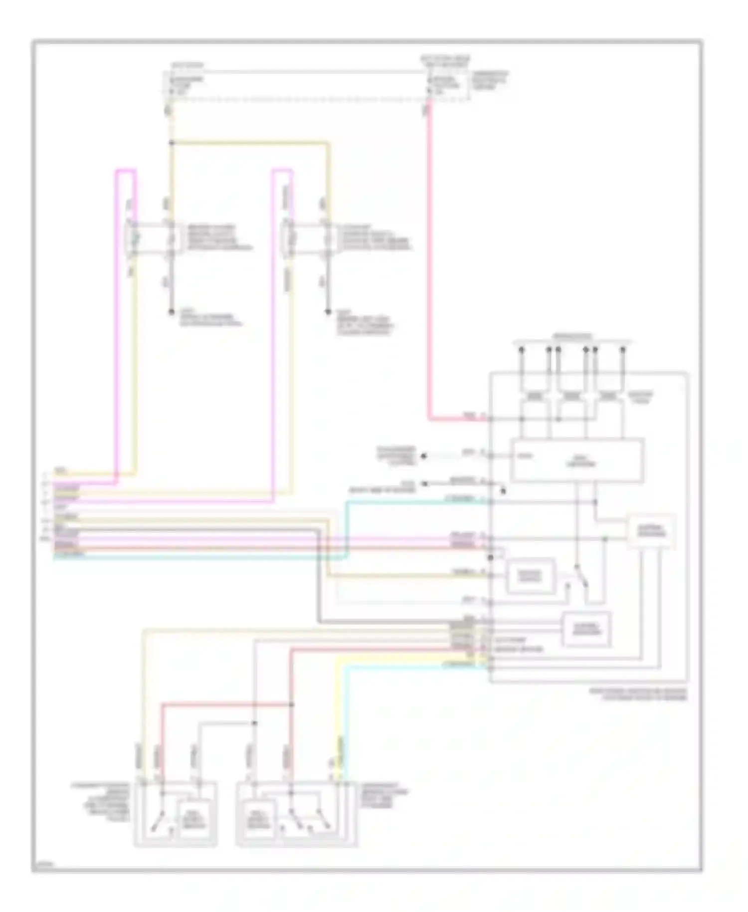 Wiring diagram hall effect sensor for Buick Regal III (1988-1997) (1 of 1)