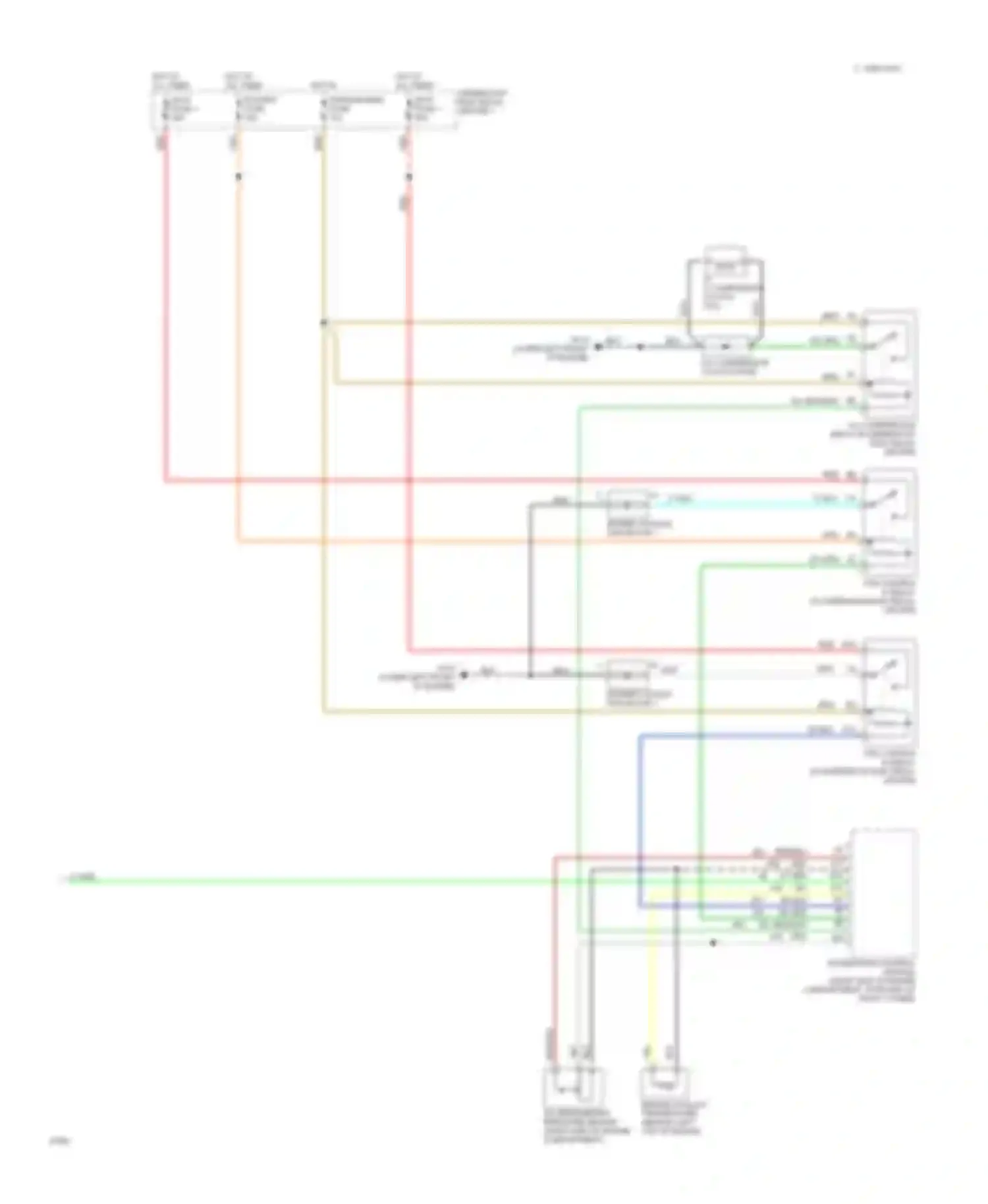 Wiring diagram hot in run eng emis fuse for Buick Regal III (1988-1997) (1 of 5)