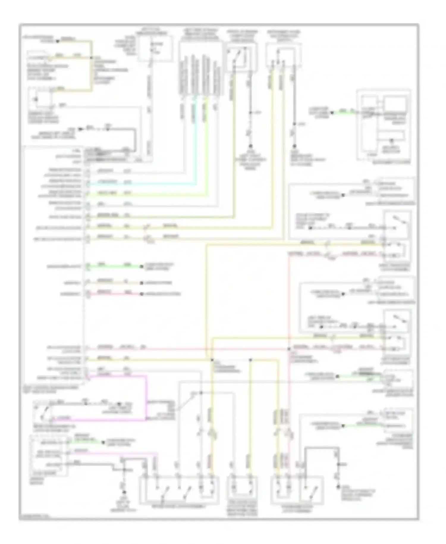 Regal Buick V (2009-2013): Forced entry circuit, german made