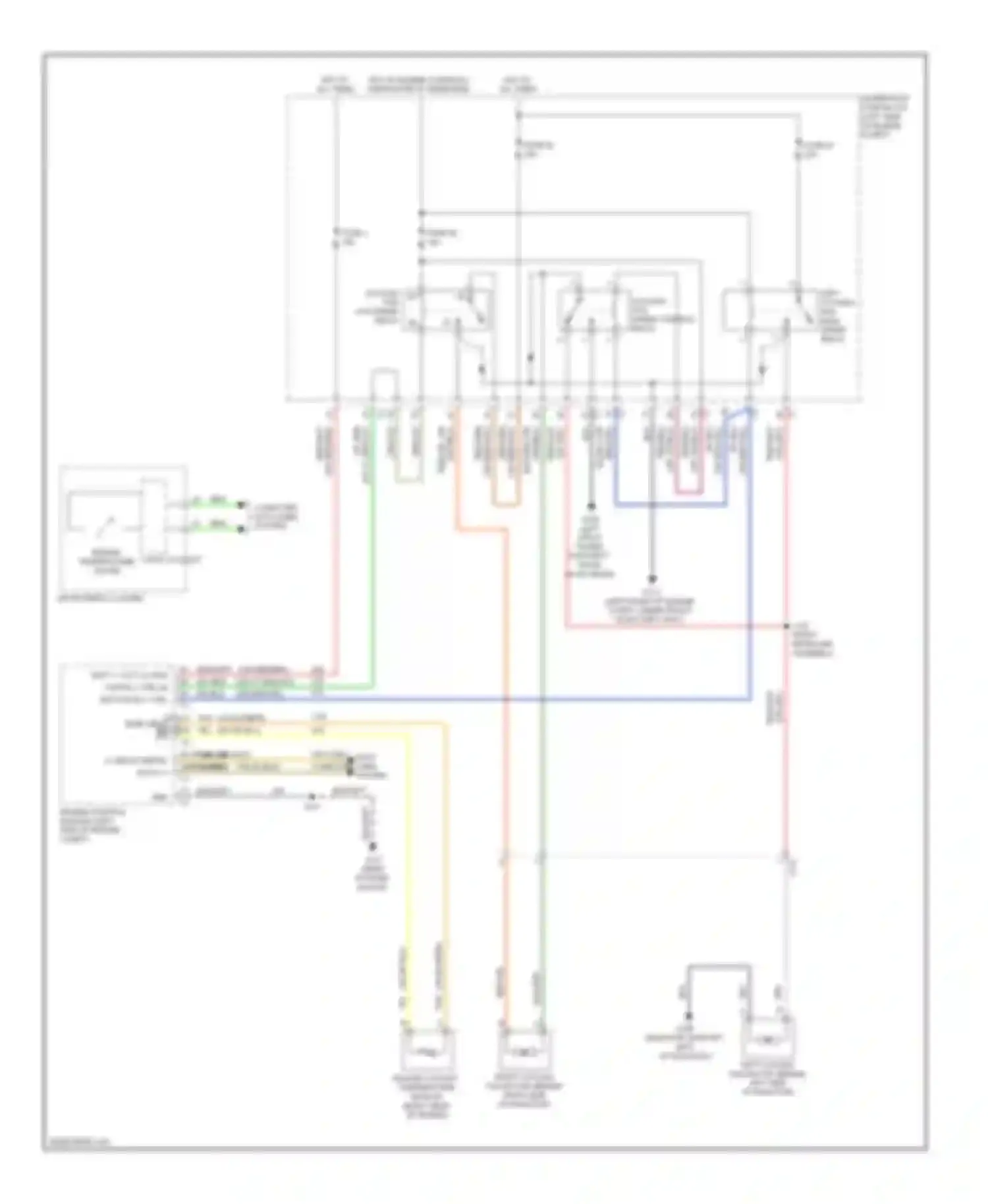 Regal Buick V (2009-2013): 2.4l vin c, cooling fan circuit